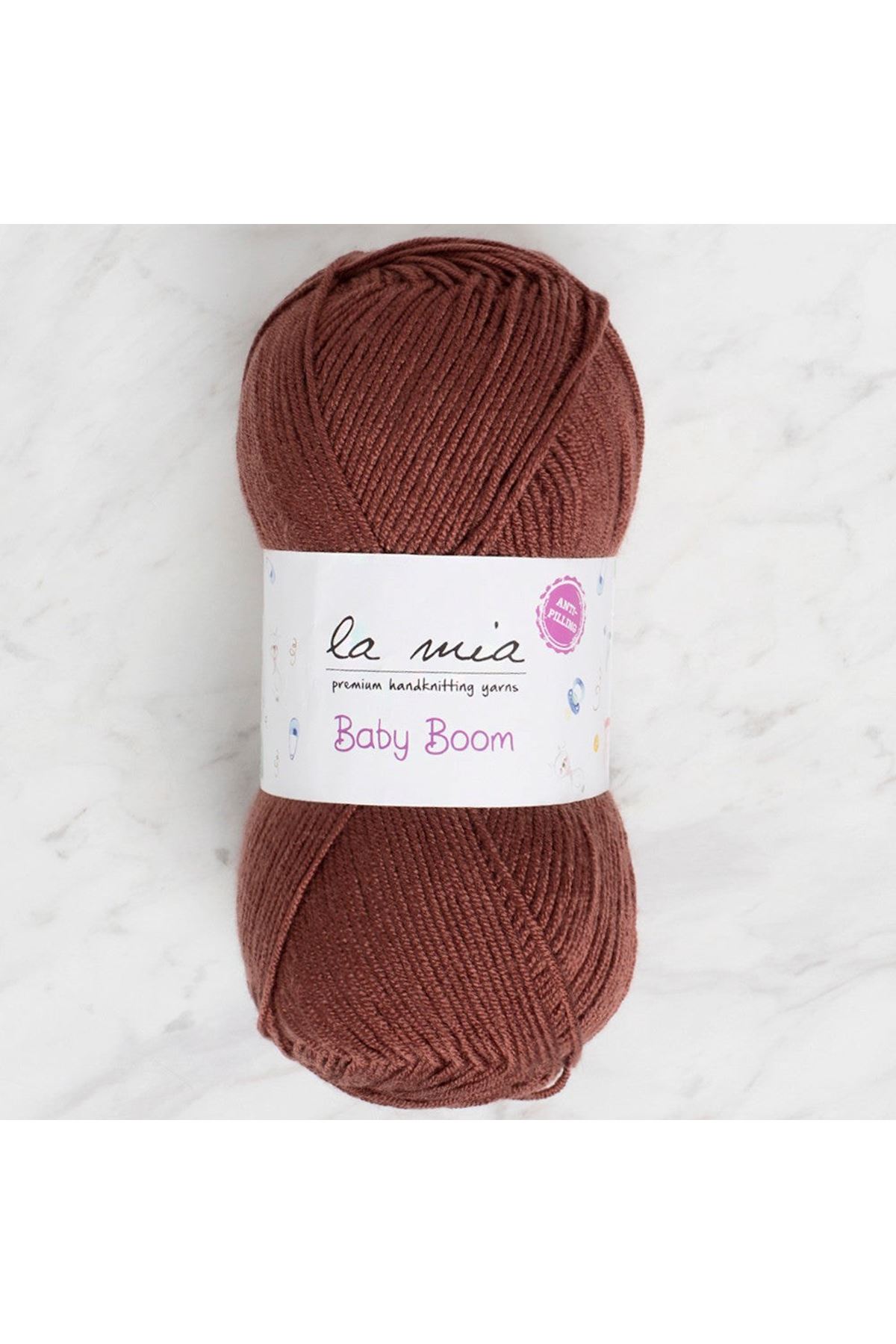 La Mia Baby Boom Kahverengi El Örgü İpi - 1892 - 34115