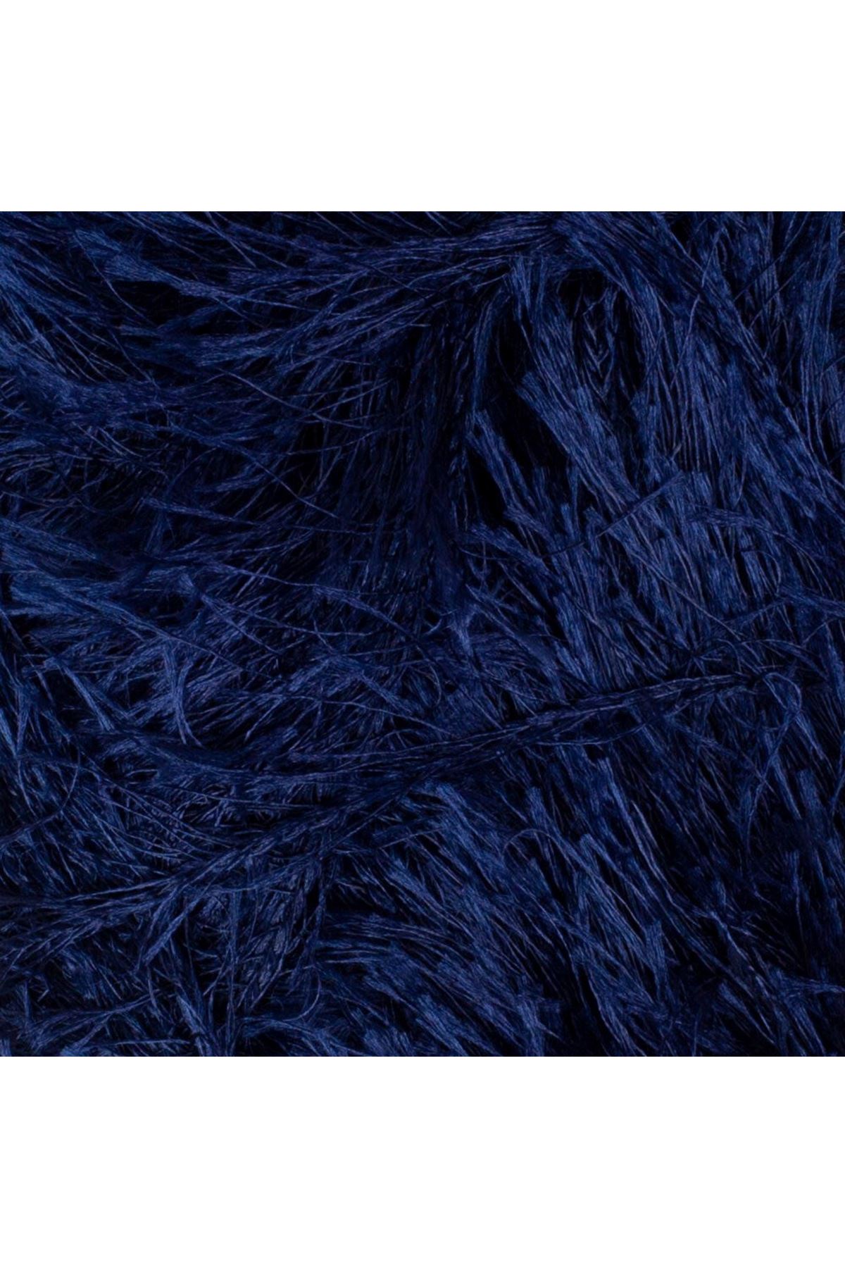 Loren Furry Lacivert El Örgü İpi - RF005 - 34044