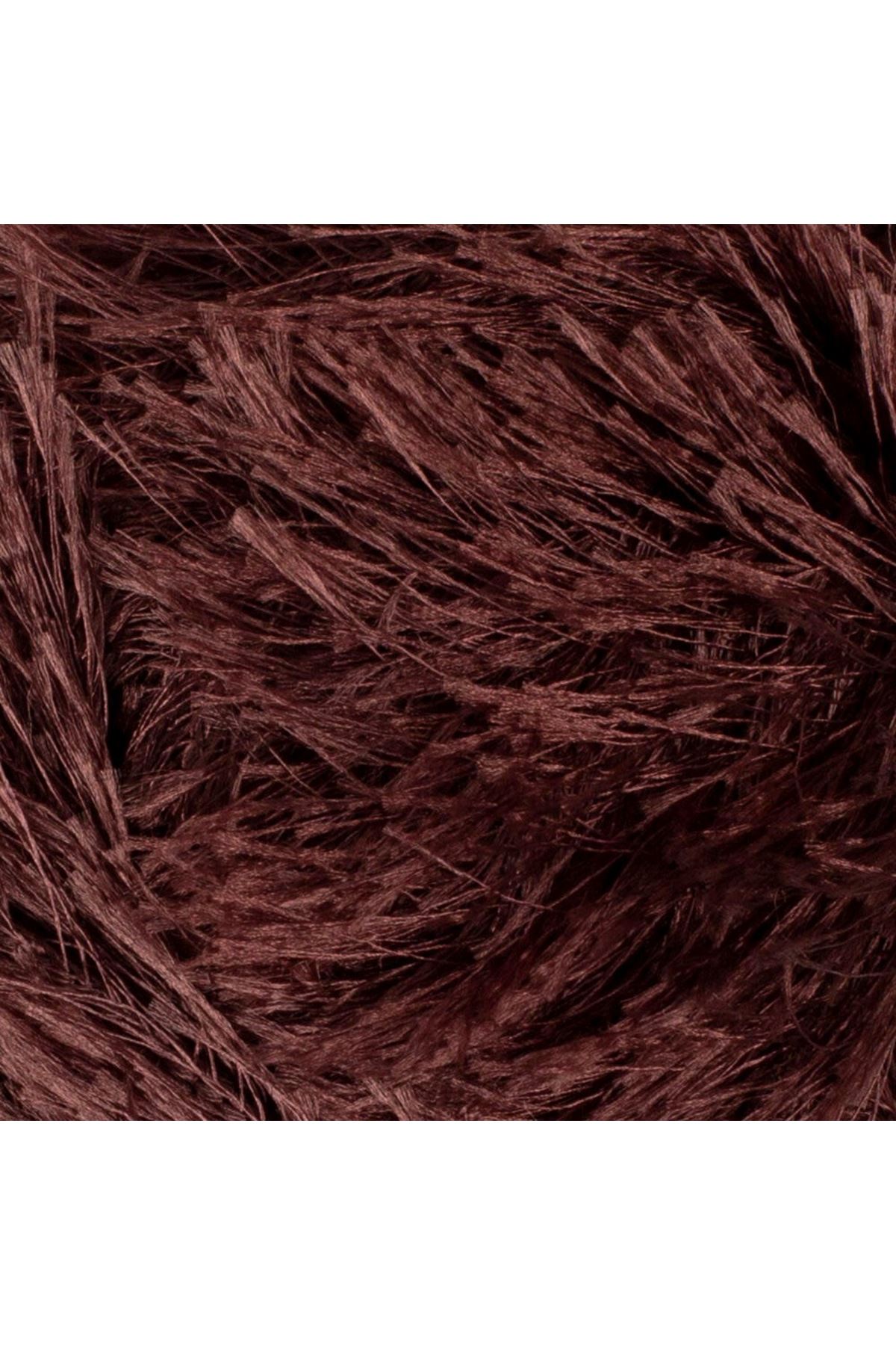 Loren Furry Kahverengi El Örgü İpi - RF093 - 34064
