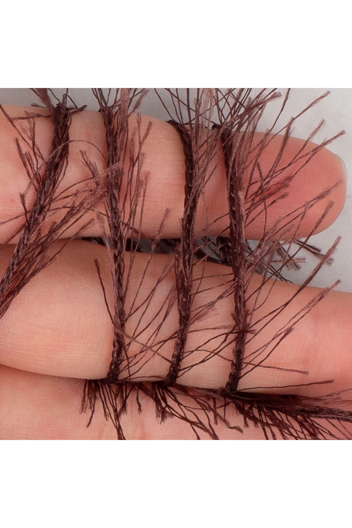 Loren Furry Kahverengi El Örgü İpi - RF093 - 34064