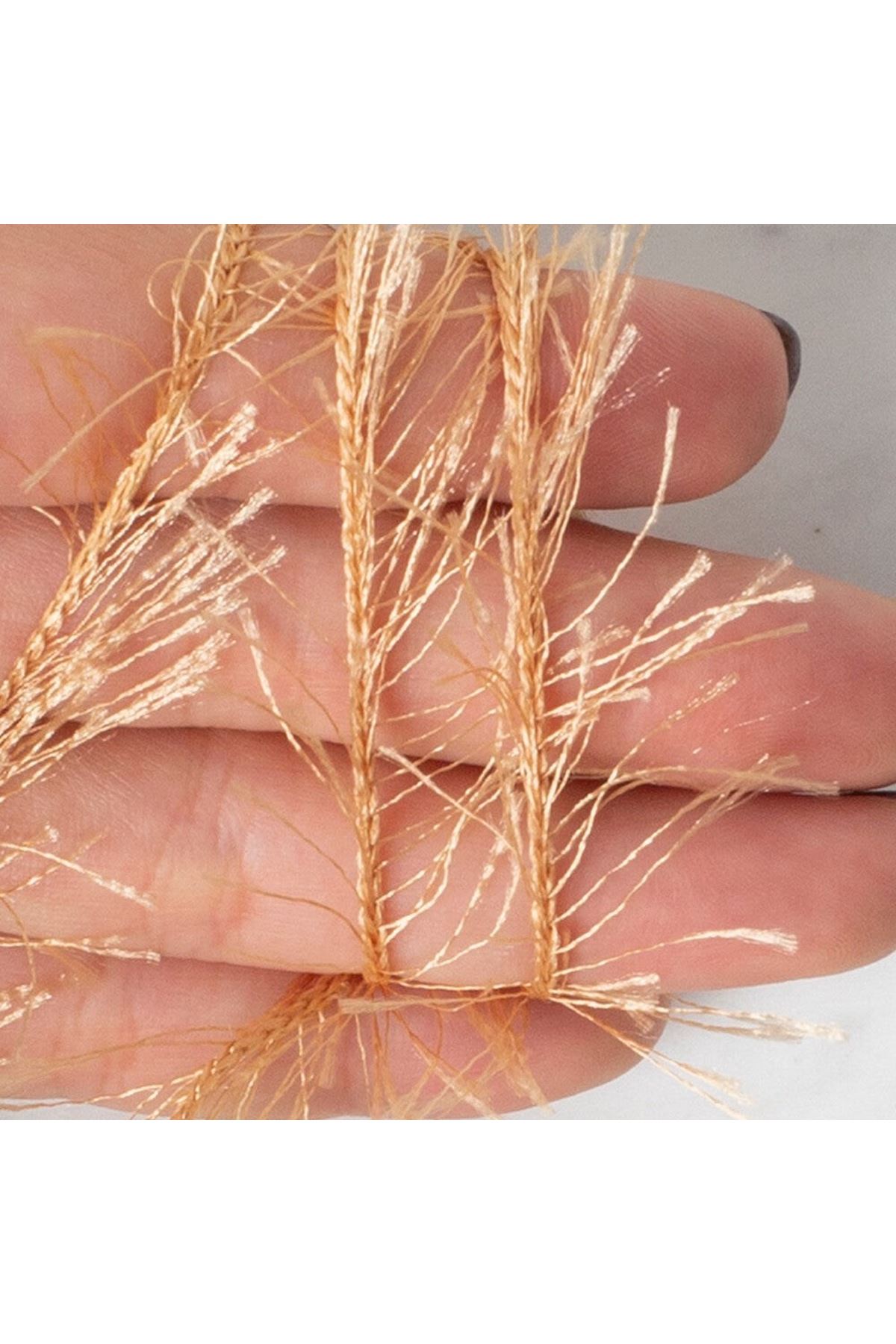 Loren Furry Bej El Örgü İpi - RF0054 - 34061