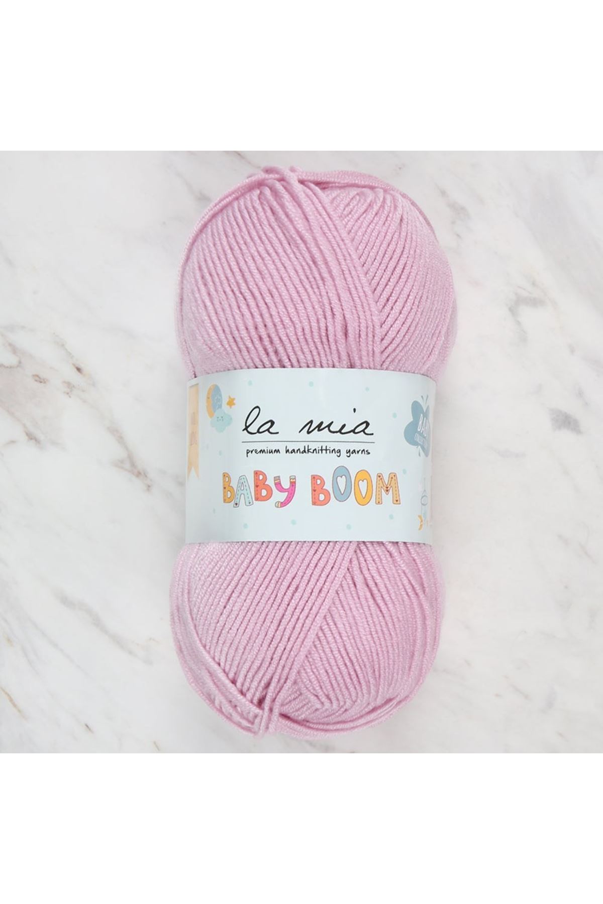 La Mia Baby Boom Lila El Örgü İpi - 705 - 34127
