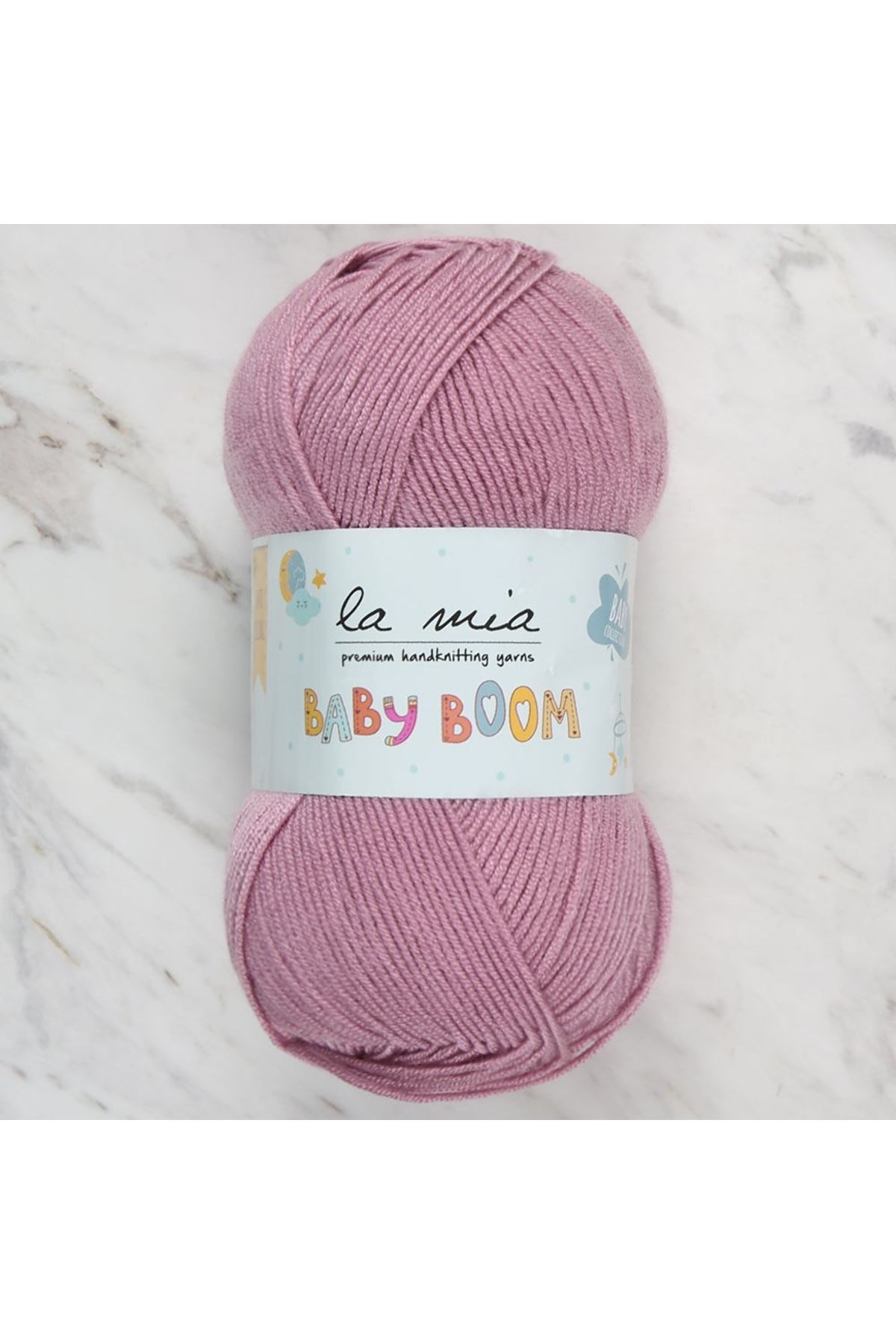 La Mia Baby Boom Gül Kurusu El Örgü İpi - 1763 - 34112