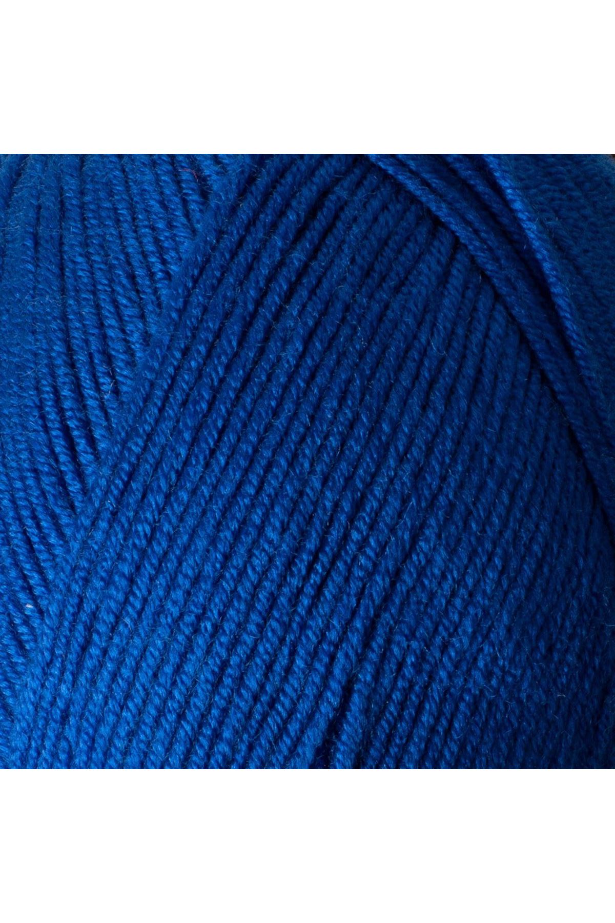 La Mia Baby Boom Saks Mavi El Örgü İpi - 605 - 34126