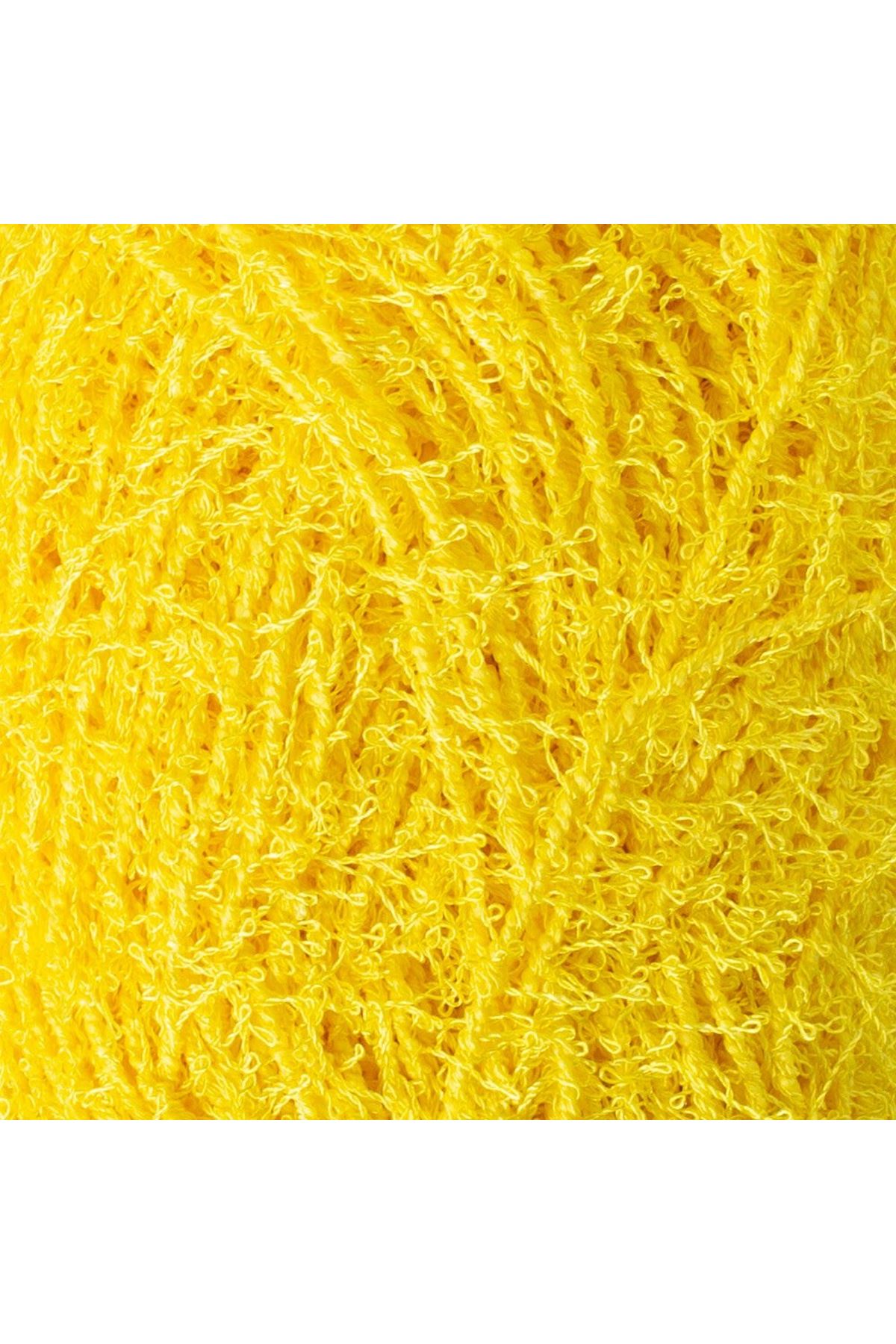 Loren Wash Sarı El Örgü İpi - R002 - 34036