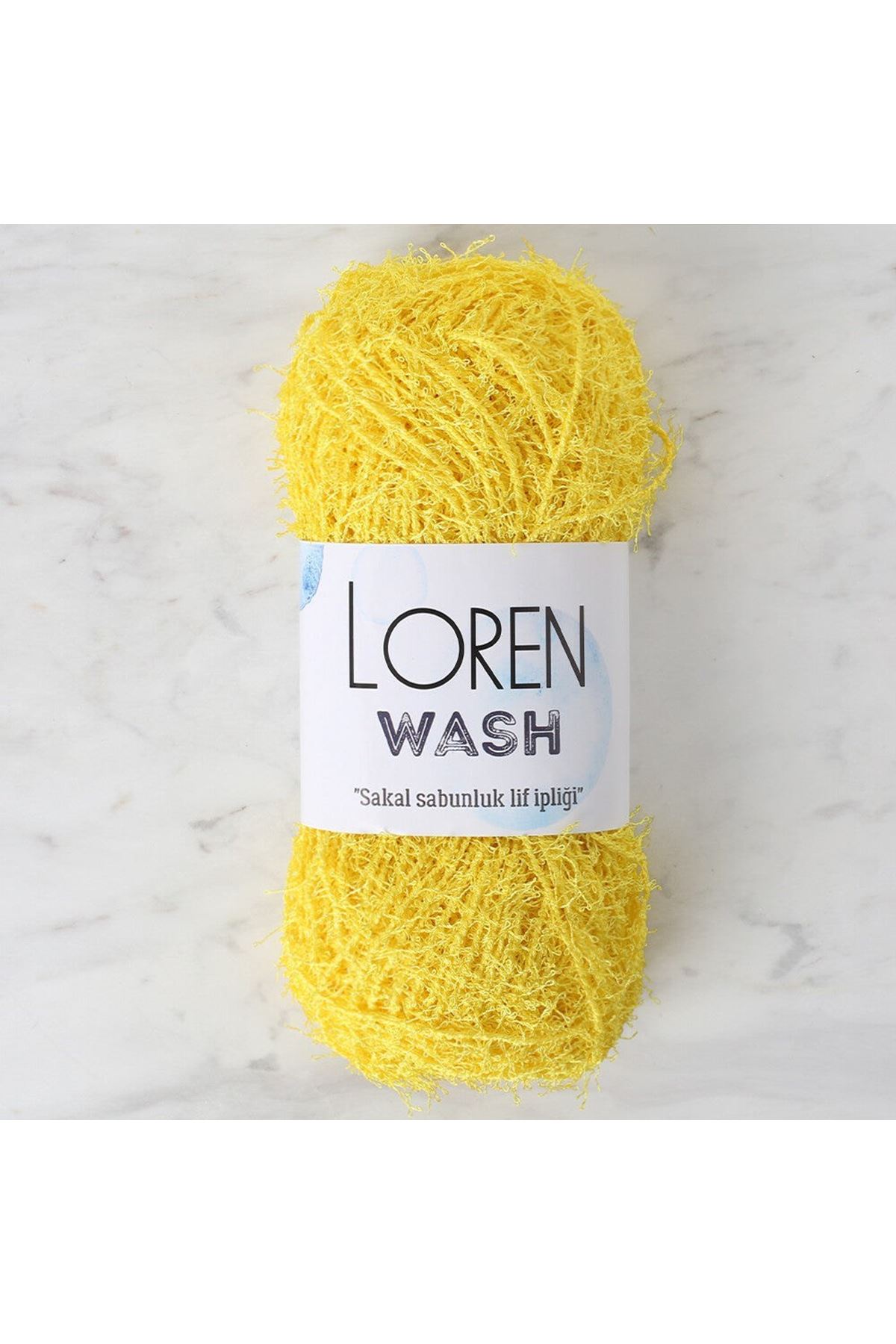 Loren Wash Sarı El Örgü İpi - R002 - 34036
