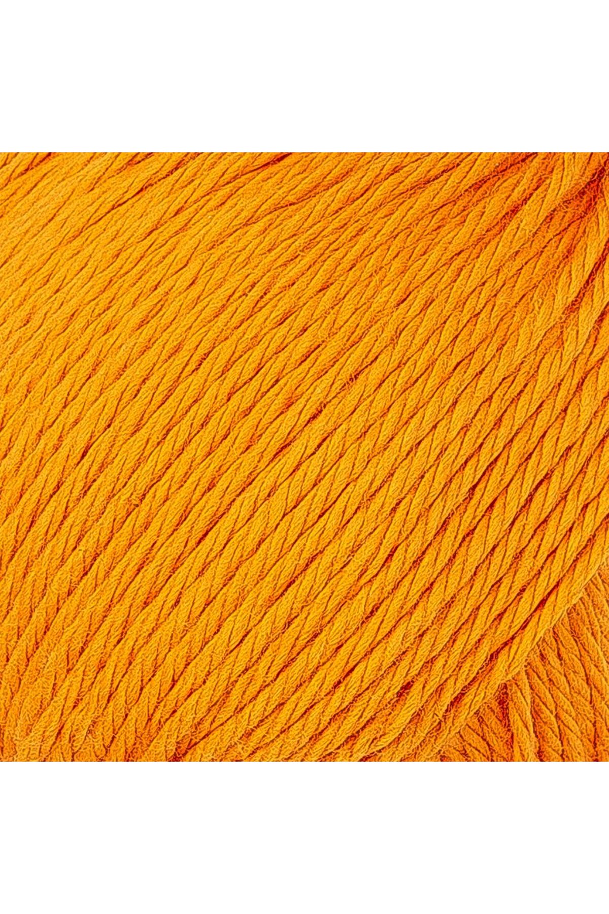 La Mia Pastel Cotton Turuncu El Örgü İpi - L179 - 33949