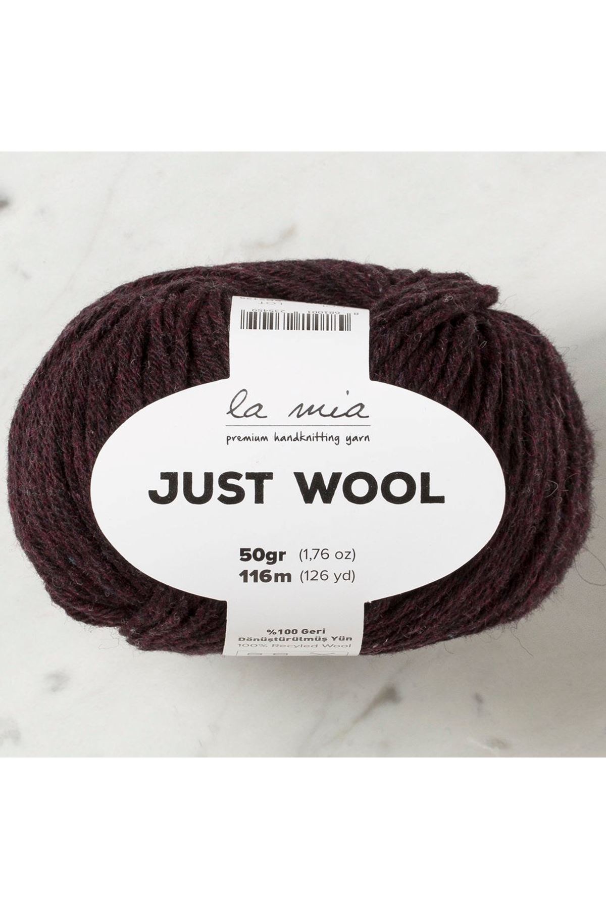 La Mia Just Wool Mürdüm El Örgü İpi - LT009 - 33835