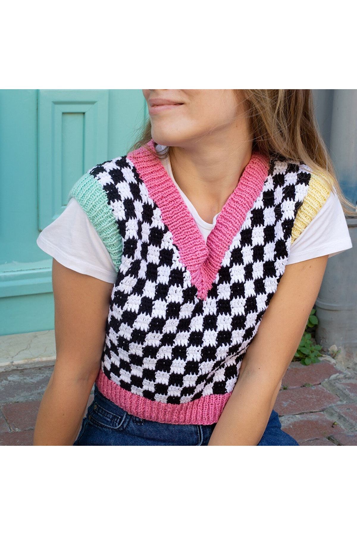 La Mia Fettucia Siyah El Örgü İpi - L006 - 33876