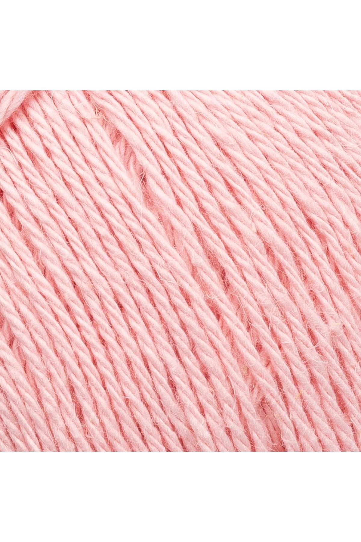 La Mia Linen Cotton Açık Pembe El Örgü İpi - L185 - 33875