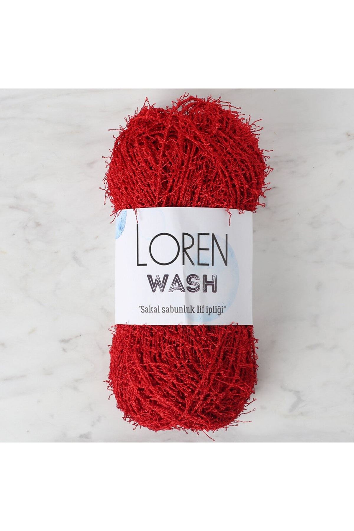 Loren Wash Kırmızı El Örgü İpi - R003 - 34027