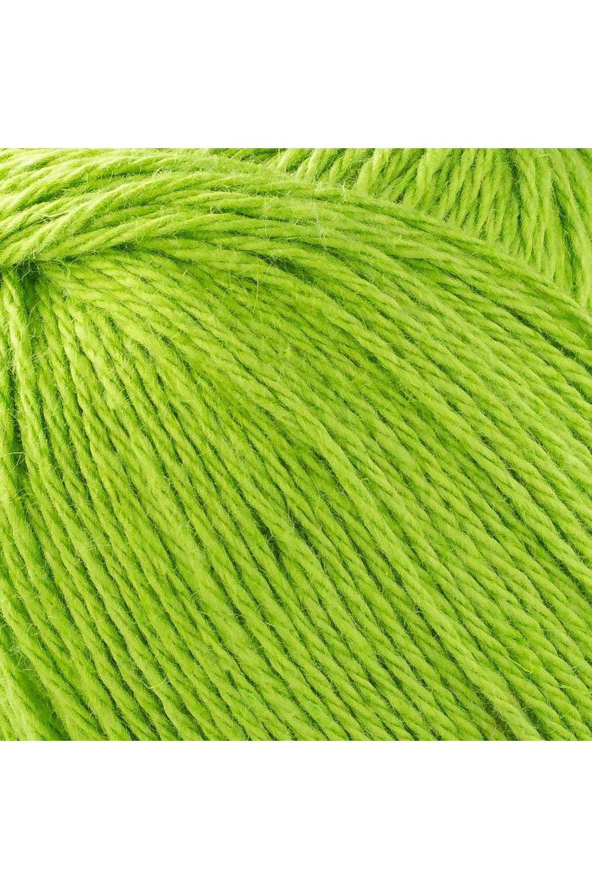 La Mia Linen Cotton Açık Yeşil El Örgü İpi - L186 - 33866