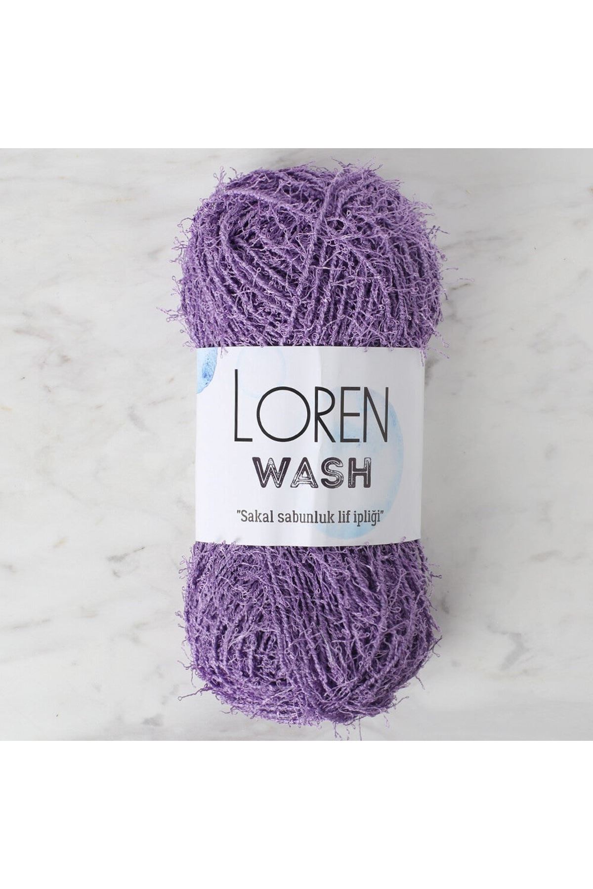 Loren Wash Lila El Örgü İpi - R020 - 34020
