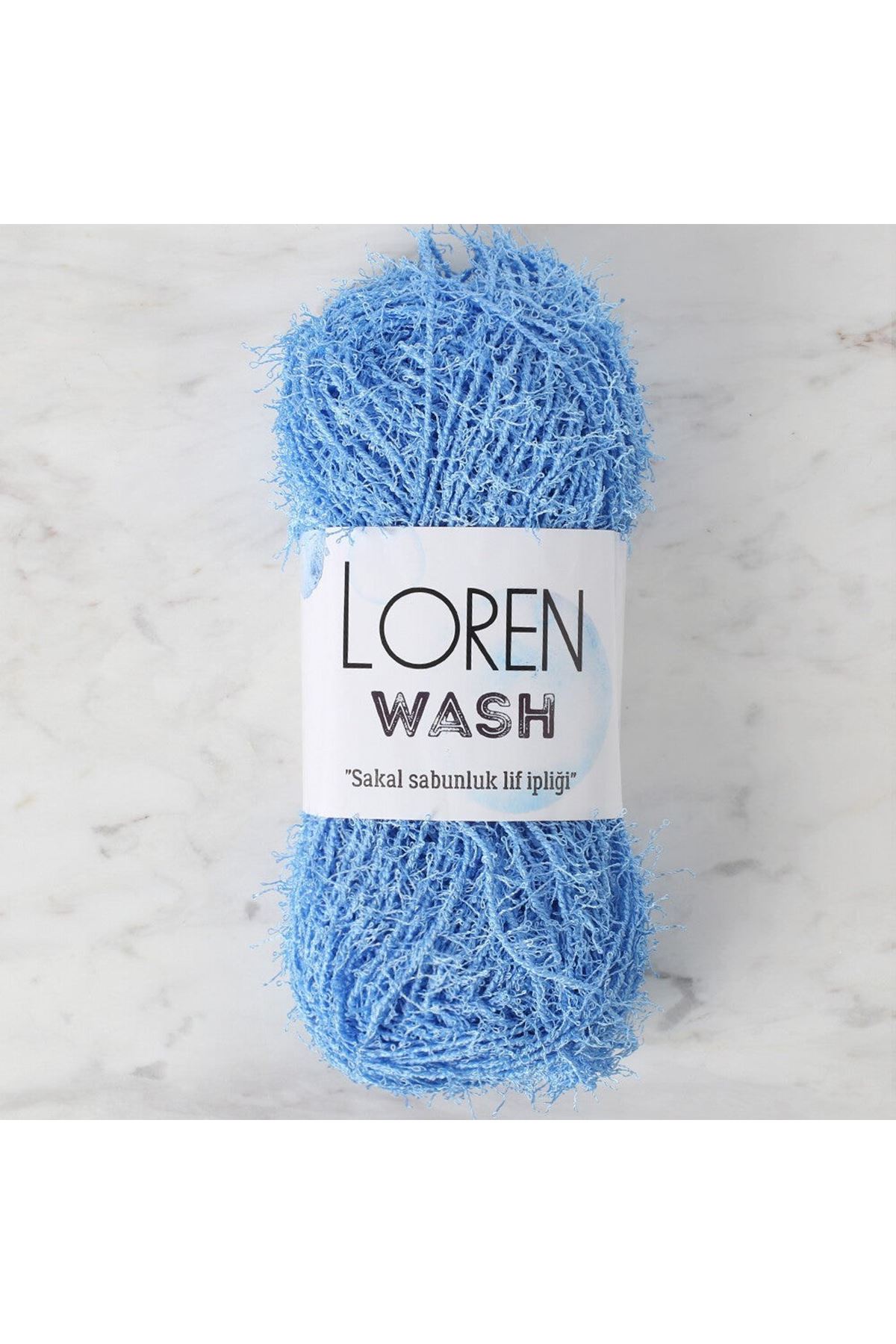 Loren Wash Mavi El Örgü İpi - R090 - 34019