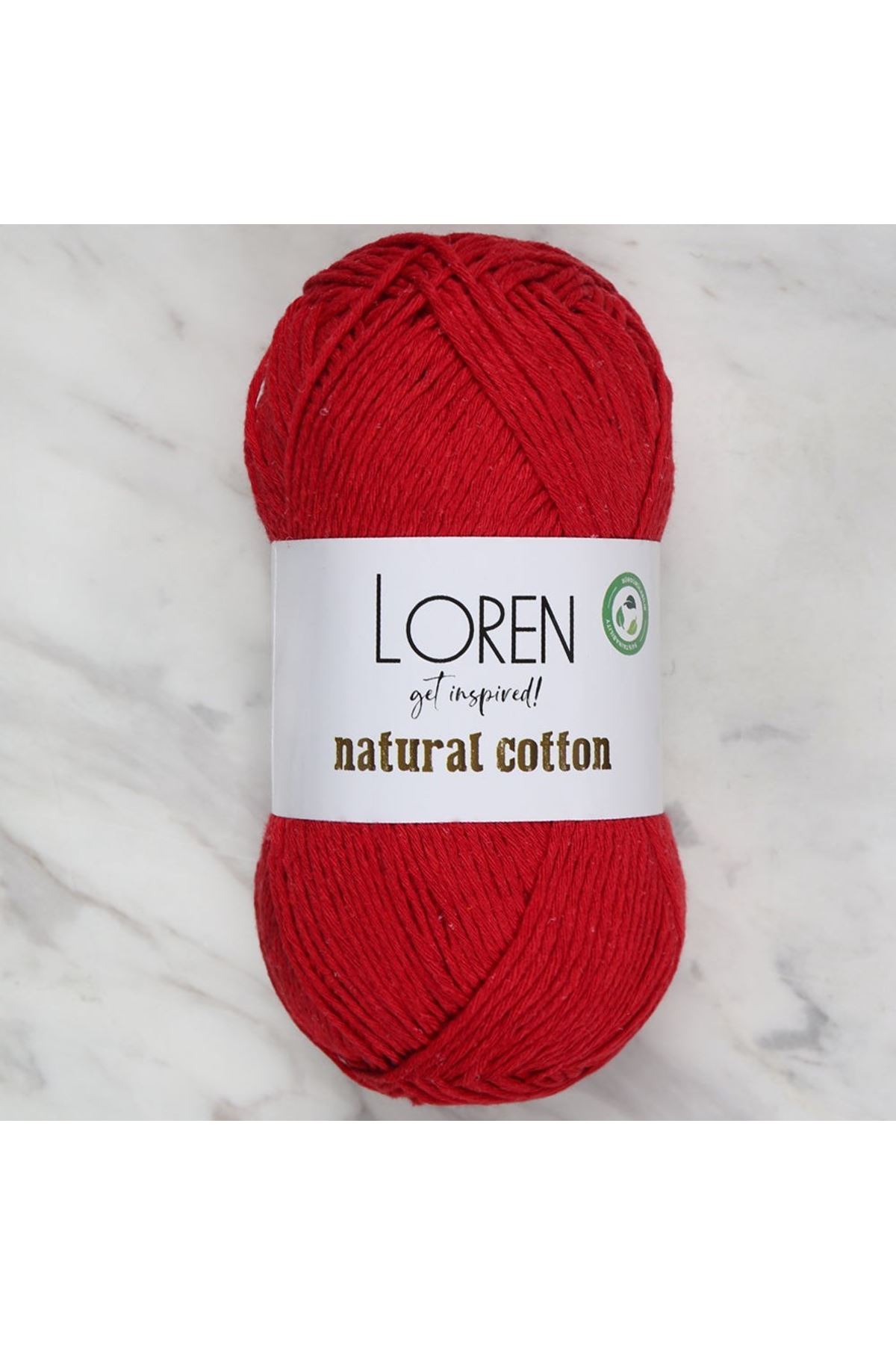 Loren Natural Cotton Vişne Çürüğü El Örgü İpi - R099 - 33912