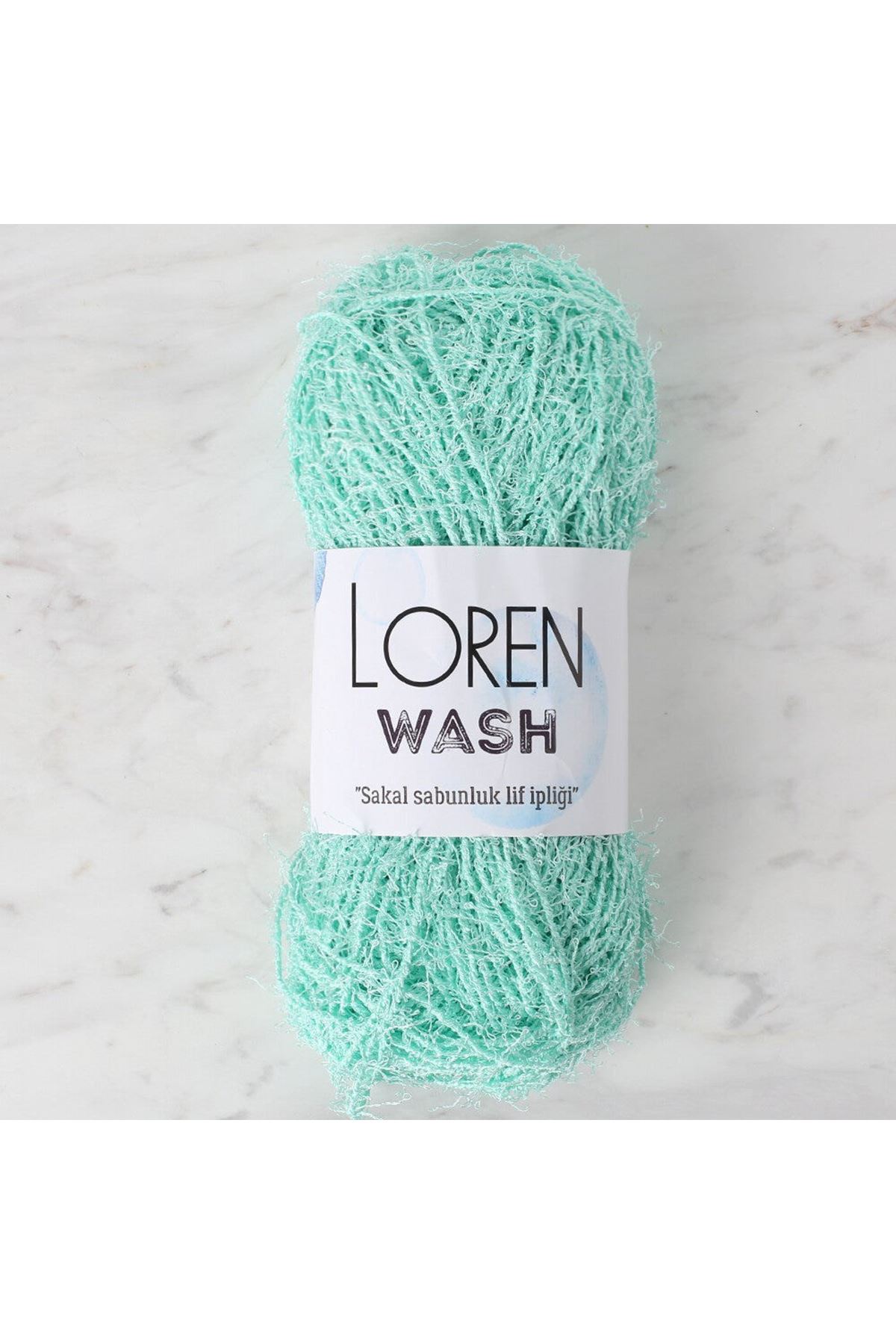 Loren Wash Yeşil El Örgü İpi - R058 - 34014