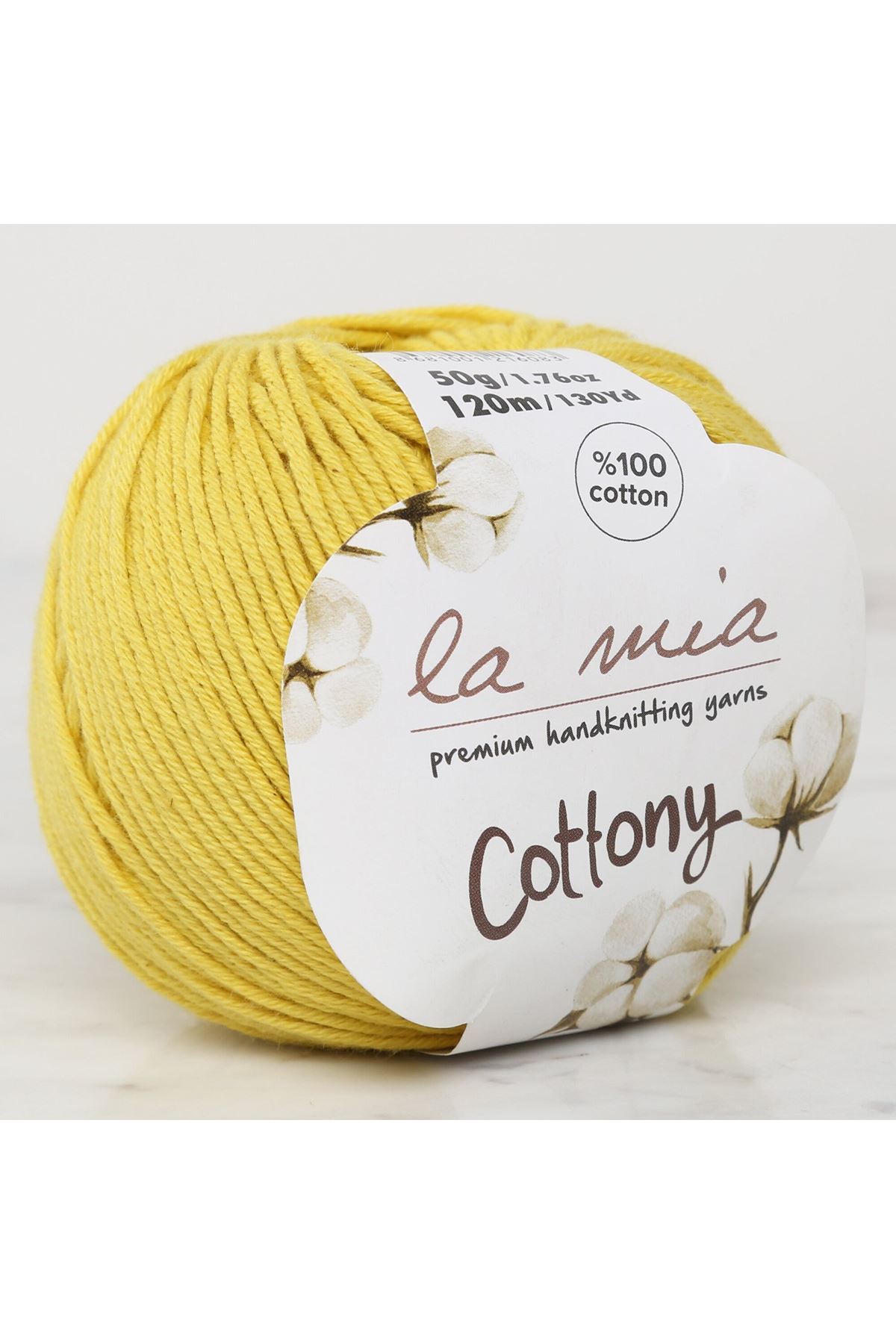 La Mia Cottony Hardal Sarısı Bebek El Örgü İpi - P31-L189 - 33663
