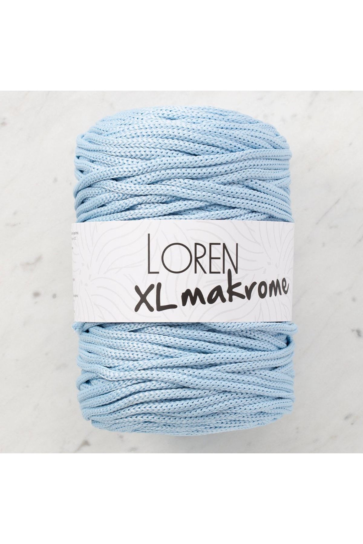 Loren XL Makrome Bebe Mavi El Örgü İpi - R051 - 33718