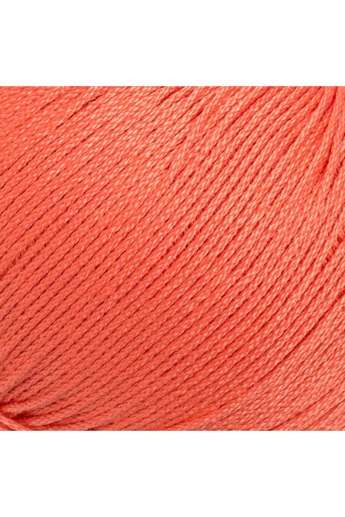 La Mia Lux Mercerized Cotton Nar Çiçeği El Örgü İpi - 13 - 33744