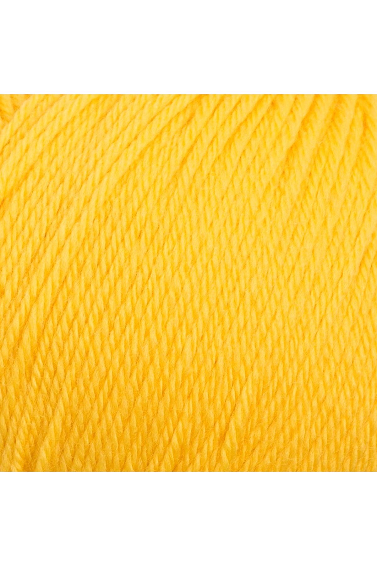La Mia Merino Hardal Sarı El Örgü İpi - L076 - 33791