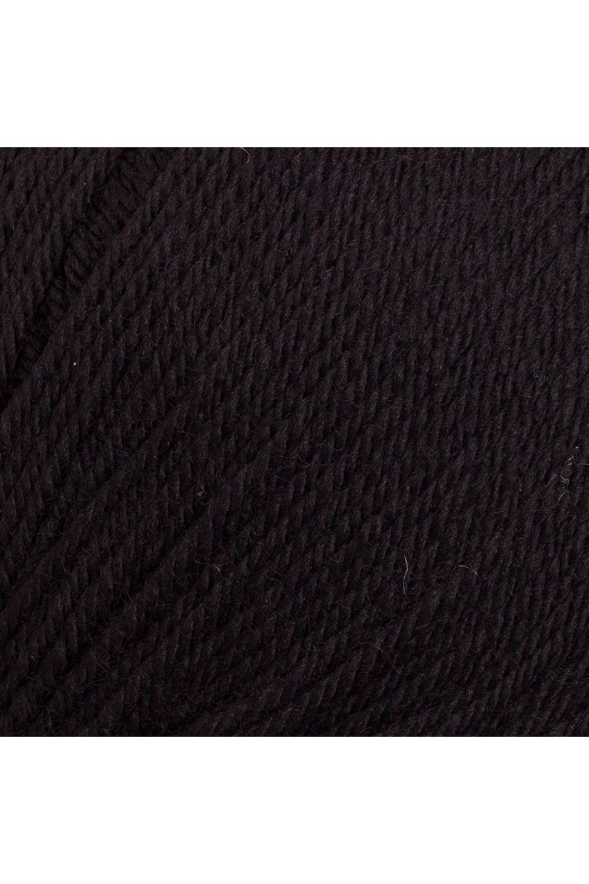 La Mia Merino Siyah El Örgü İpi - L006 - 33790