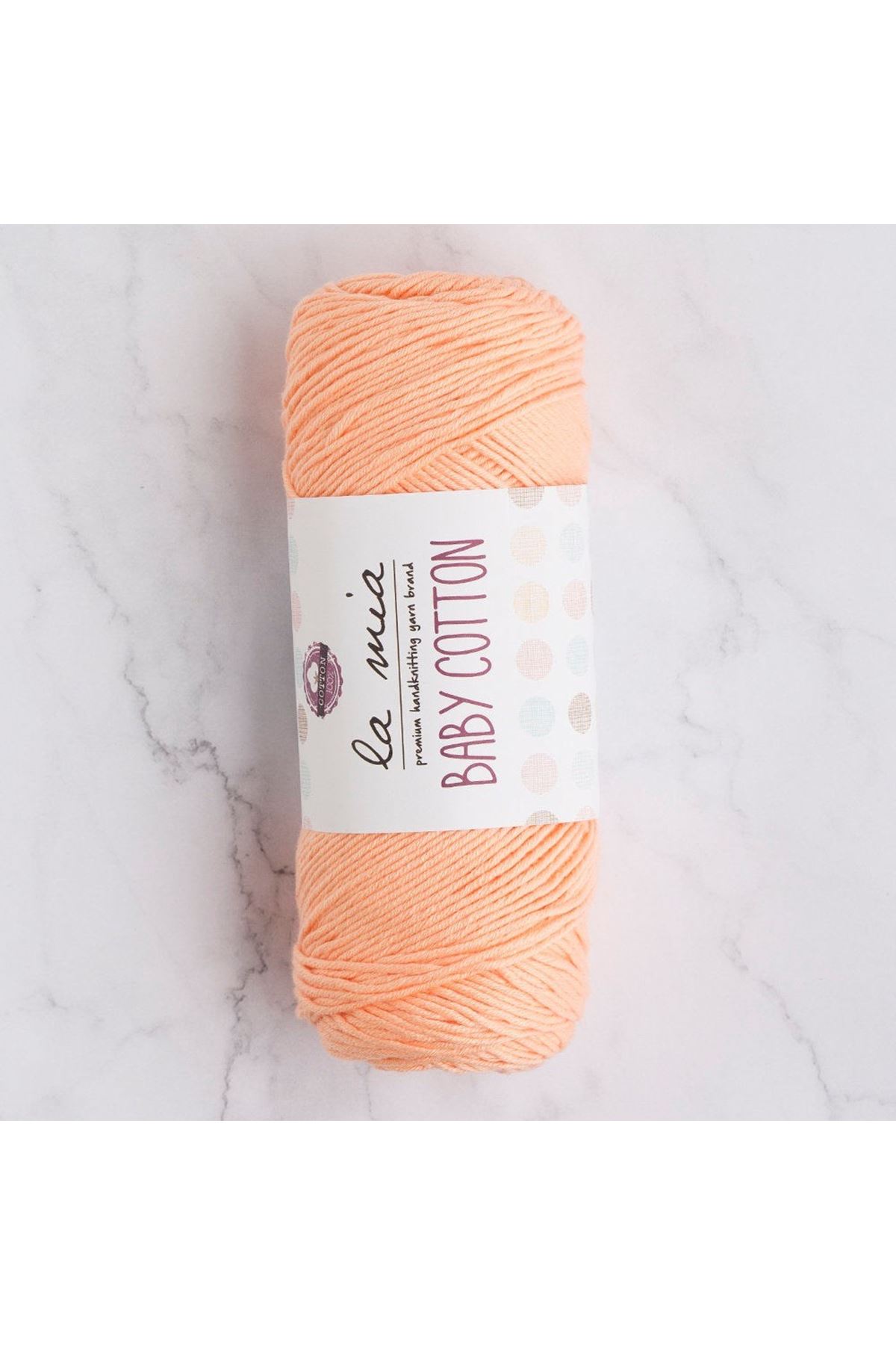 La Mia Baby Cotton Somon El Örgü İpi - L026 - 33648