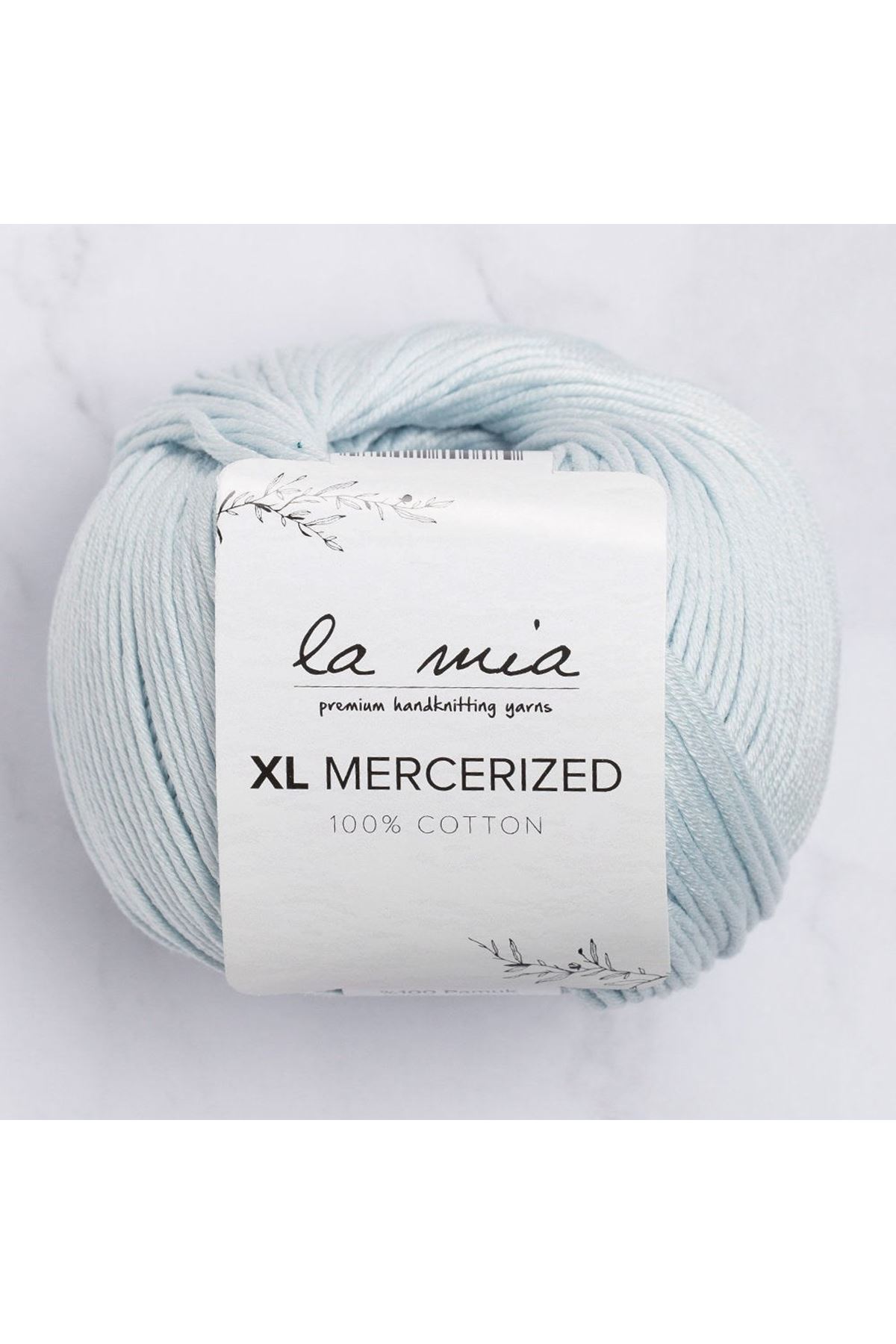 La Mia XL Mercerized Bebe Mavi El Örgü İpi - 79 - 33765