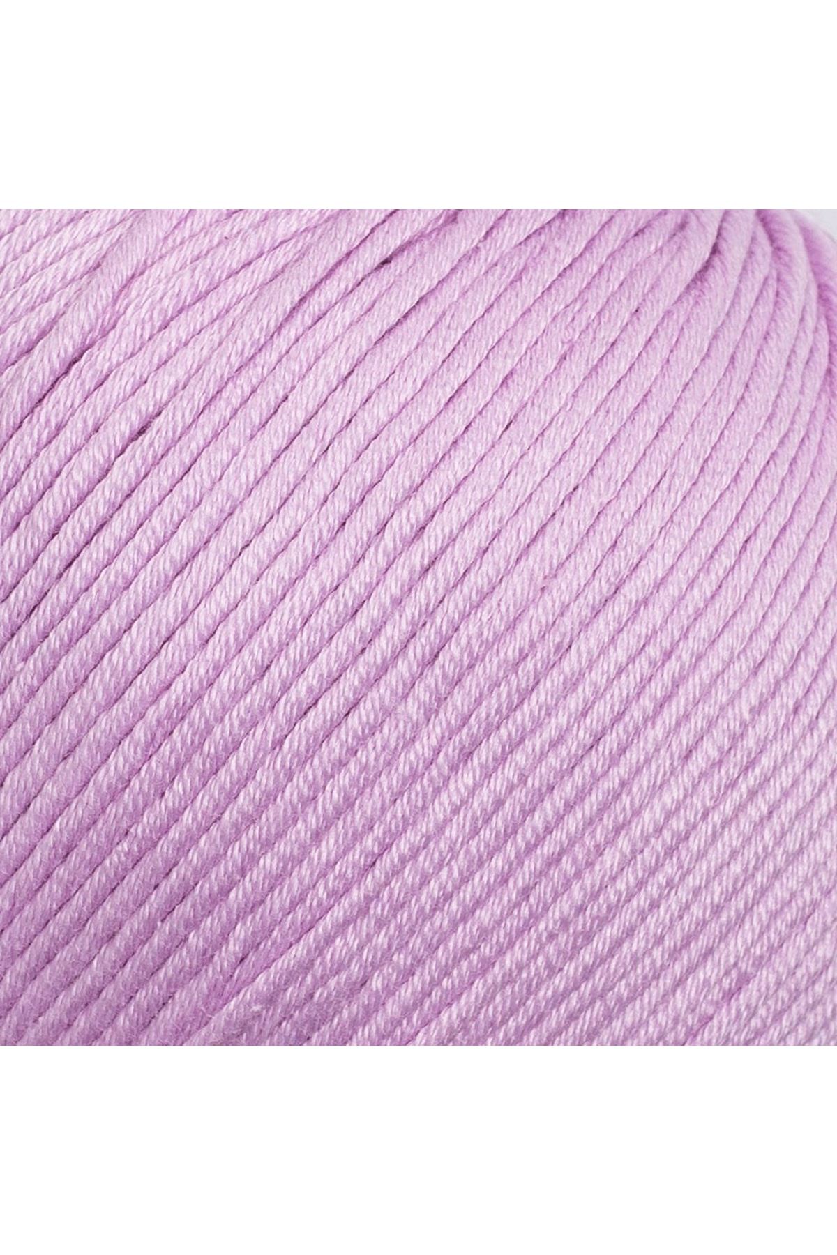 La Mia XL Mercerized Lila El Örgü İpi - 53 - 33764