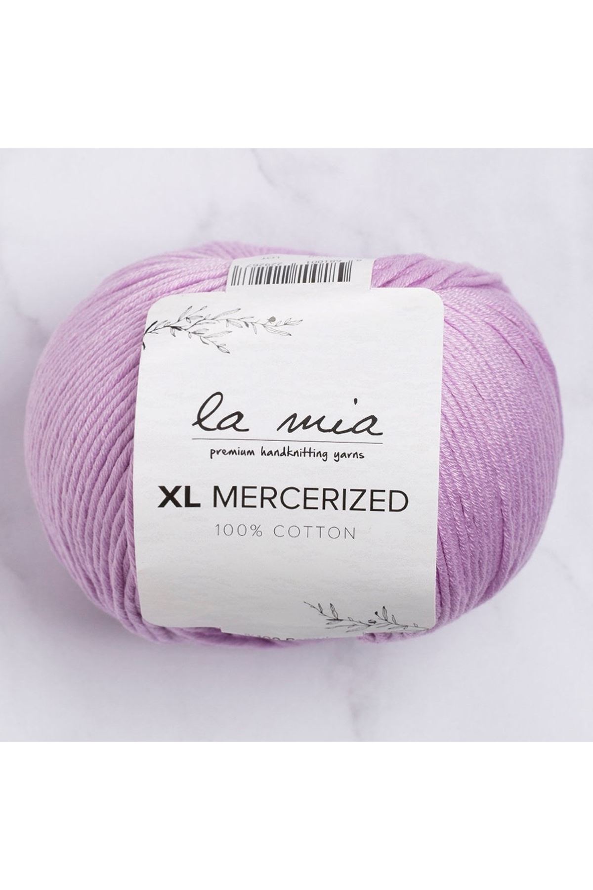 La Mia XL Mercerized Lila El Örgü İpi - 53 - 33764