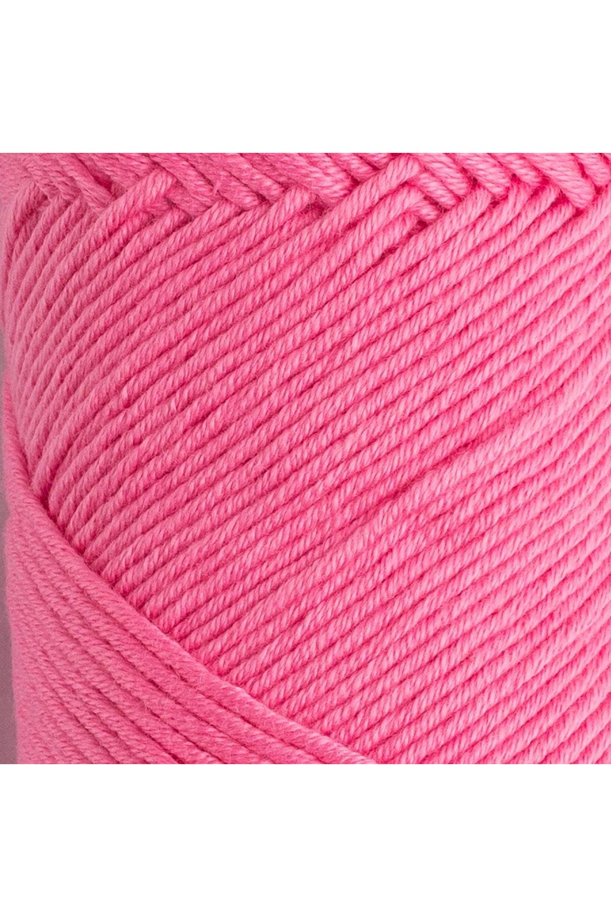 La Mia Baby Cotton Pembe El Örgü İpi - L046 - 33645