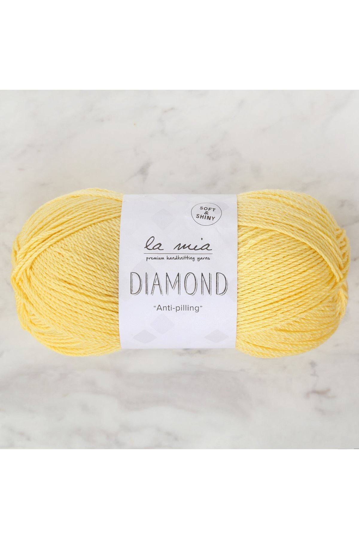 La Mia Diamond Sarı El Örgü İpi - L160 - 33734