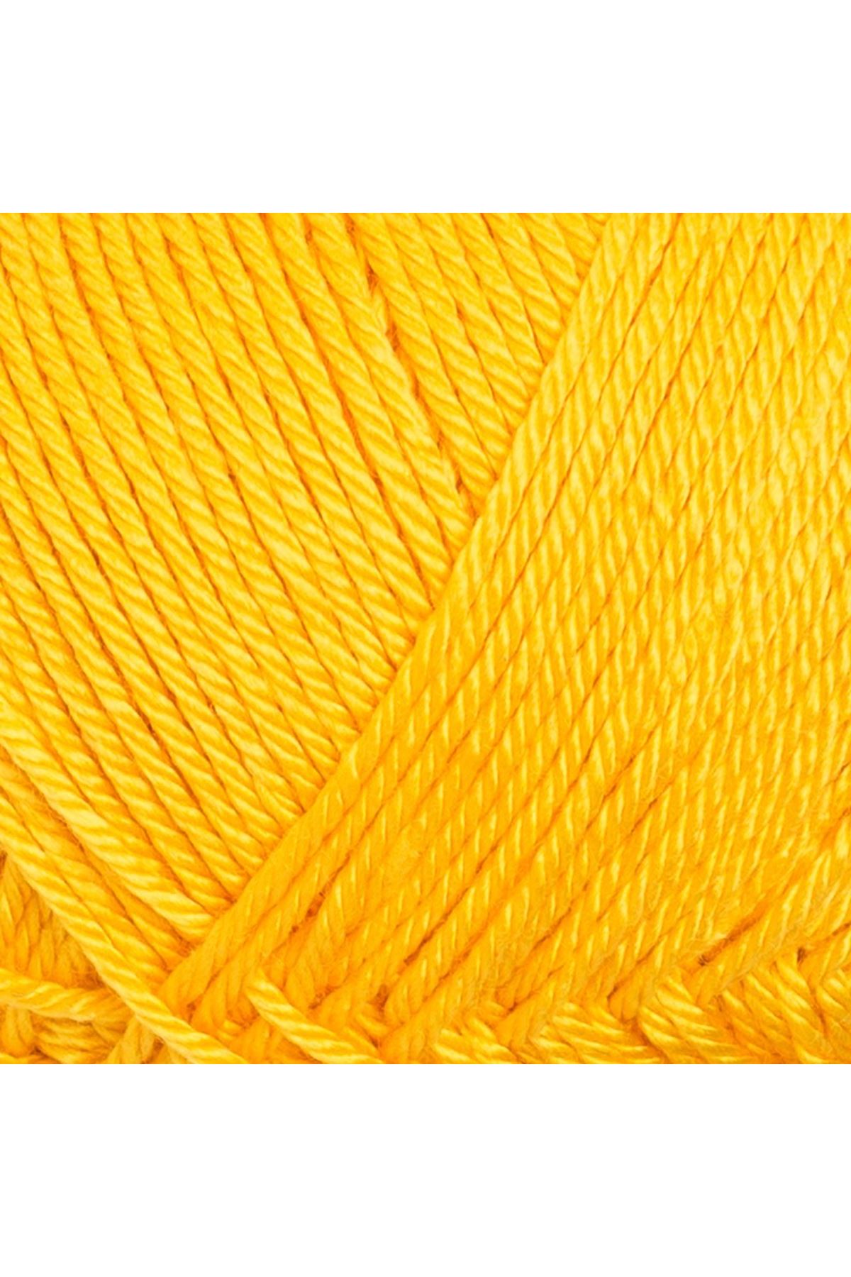 La Mia Silky Hardal Sarı El Örgü İpi - L003 - 33673