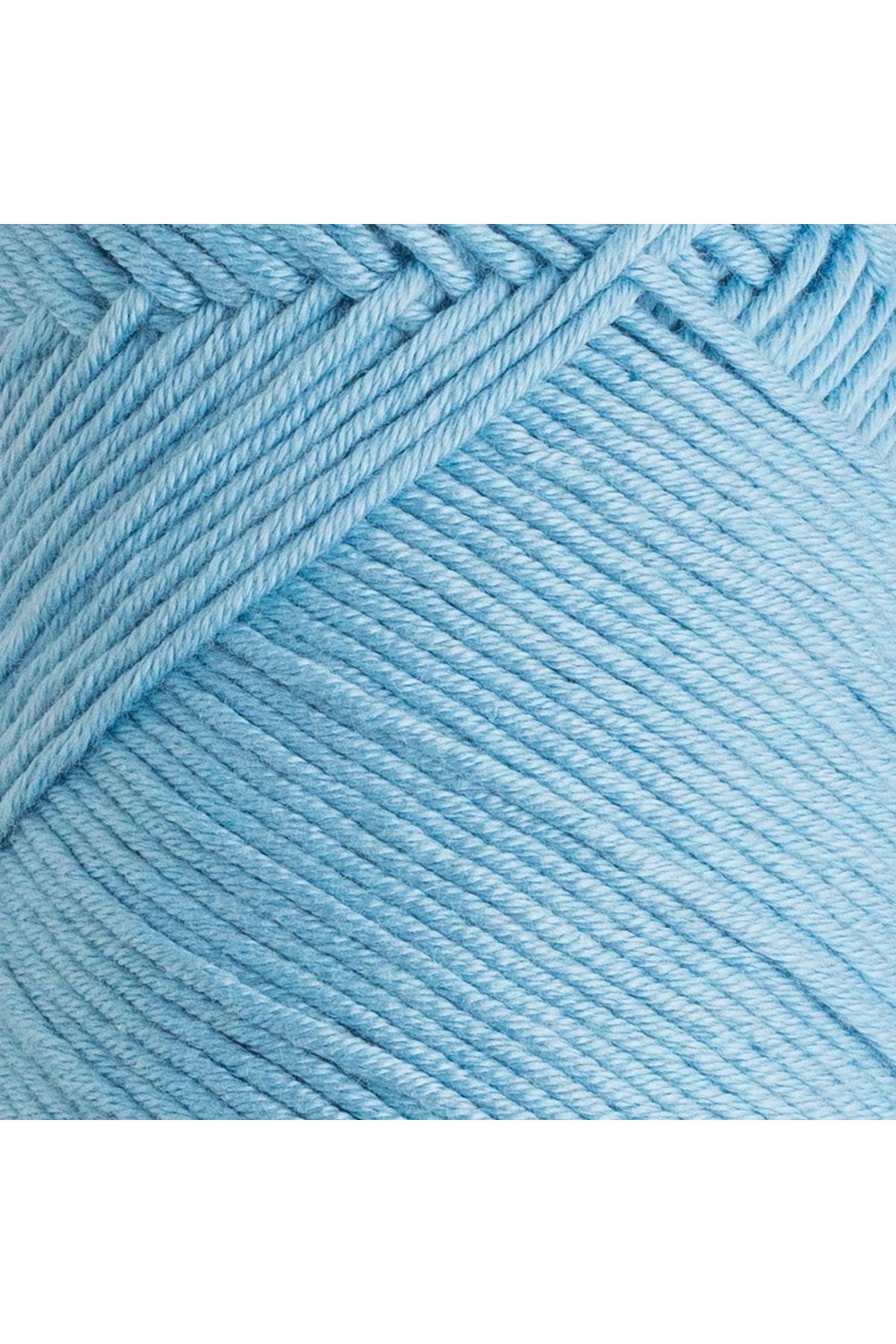 La Mia Baby Cotton Mavi El Örgü İpi - L041 - 33640