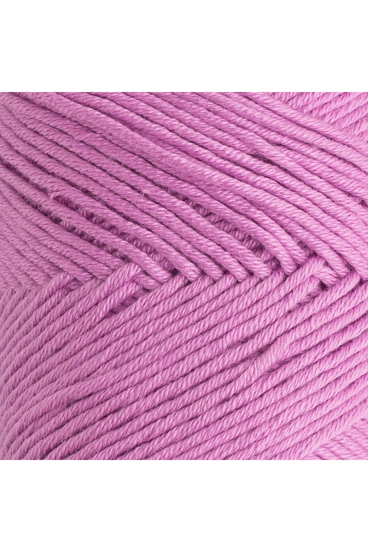 La Mia Baby Cotton Lila El Örgü İpi - L048 - 33638