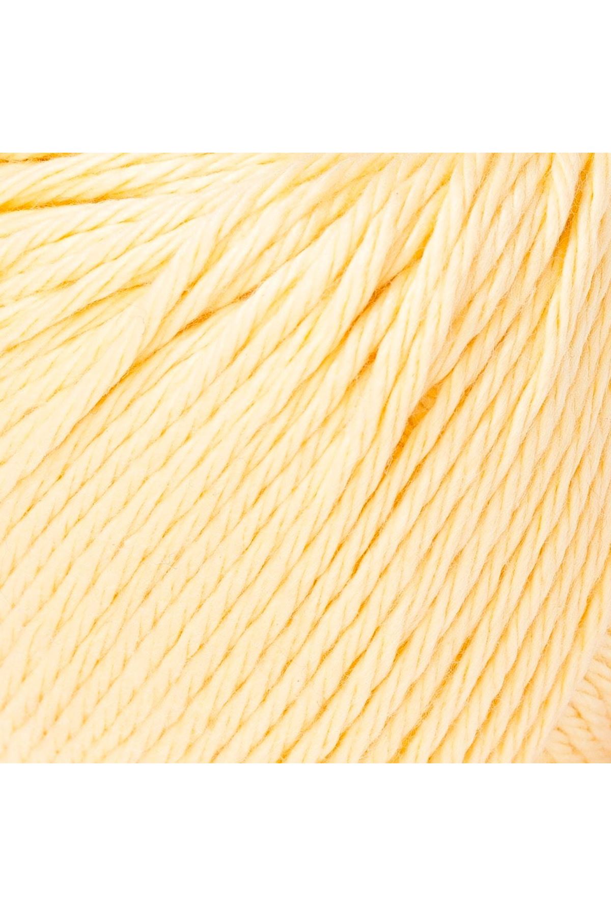 La Mia Pastel Cotton Sarı El Örgü İpi - L060 - 33615