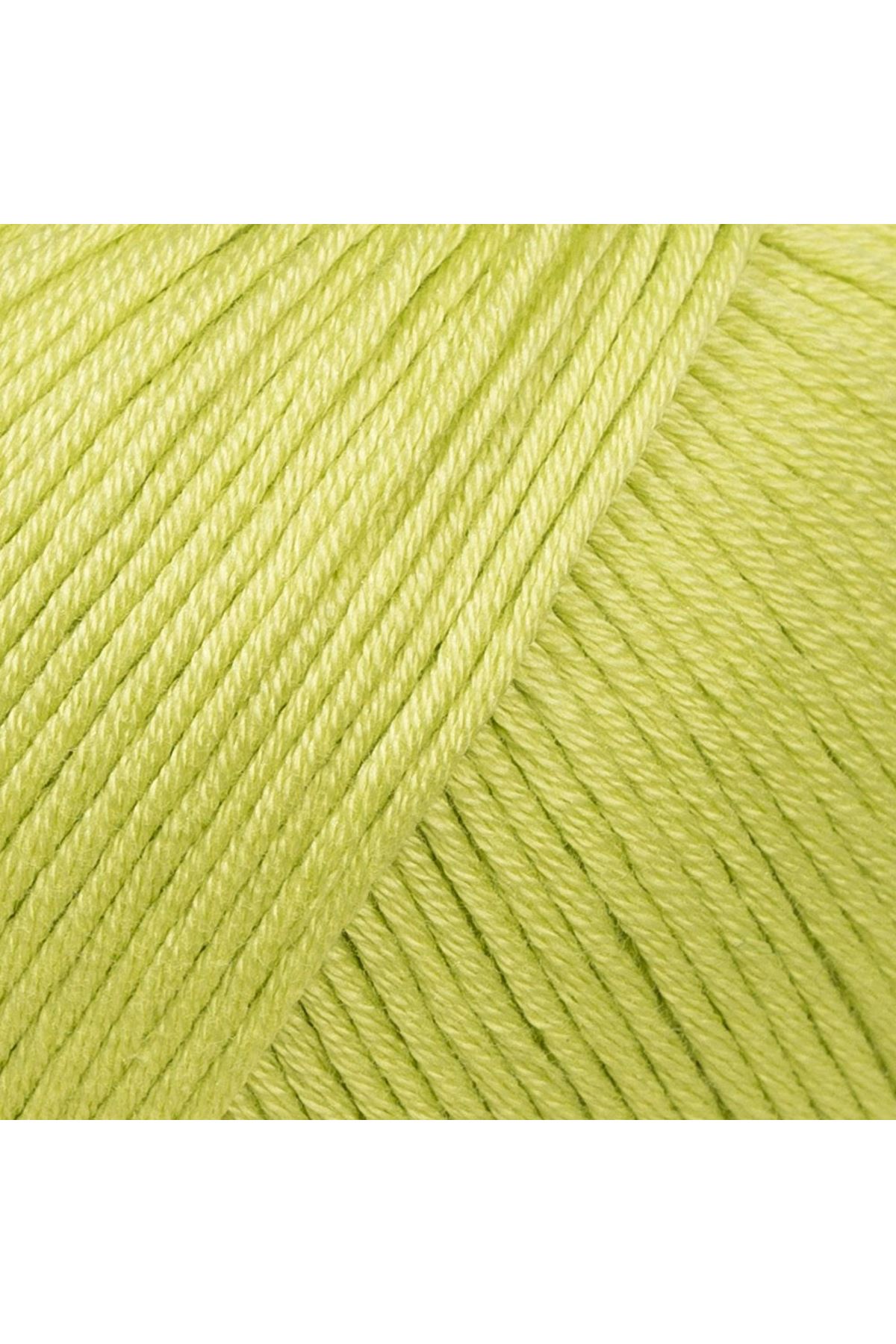 La Mia Mercerized Cotton Yeşil El Örgü İpi - 150 - 33587