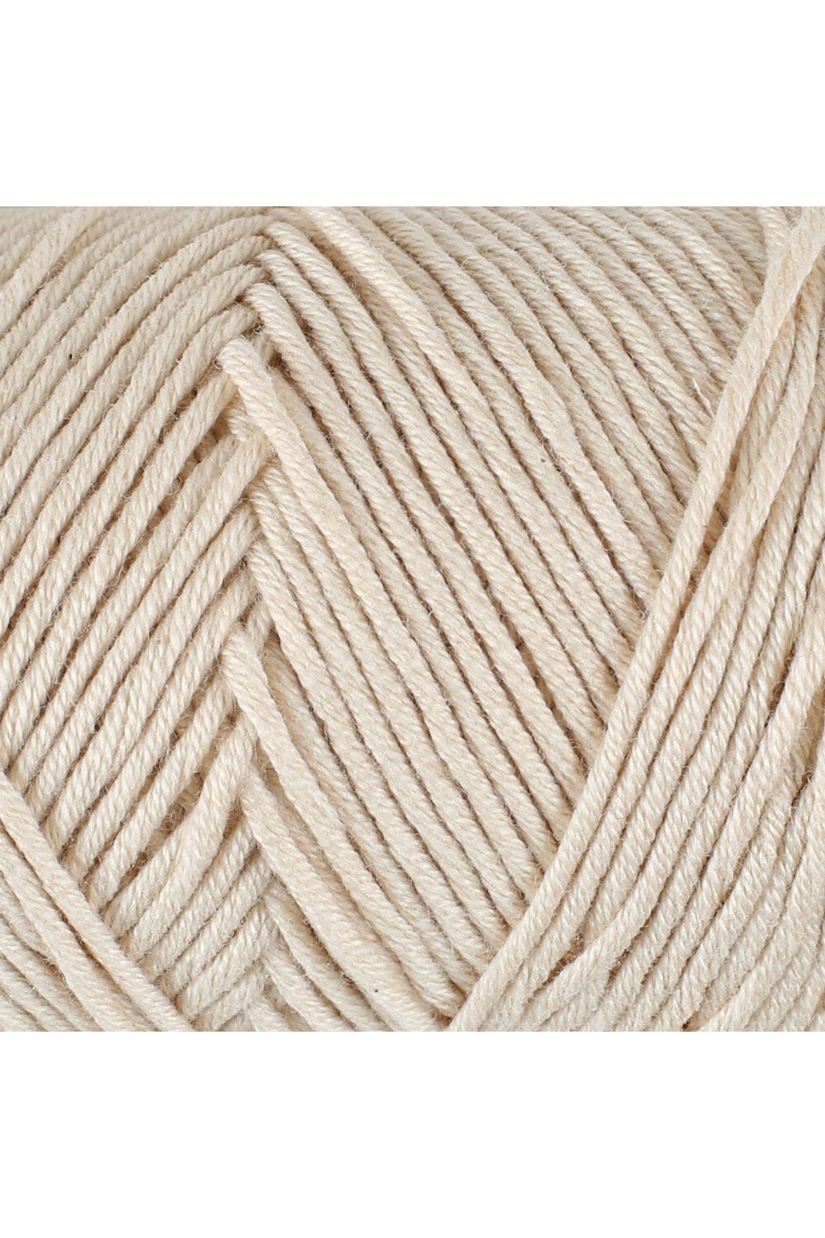 La Mia Baby Cotton Krem El Örgü İpi - L002 - 33636