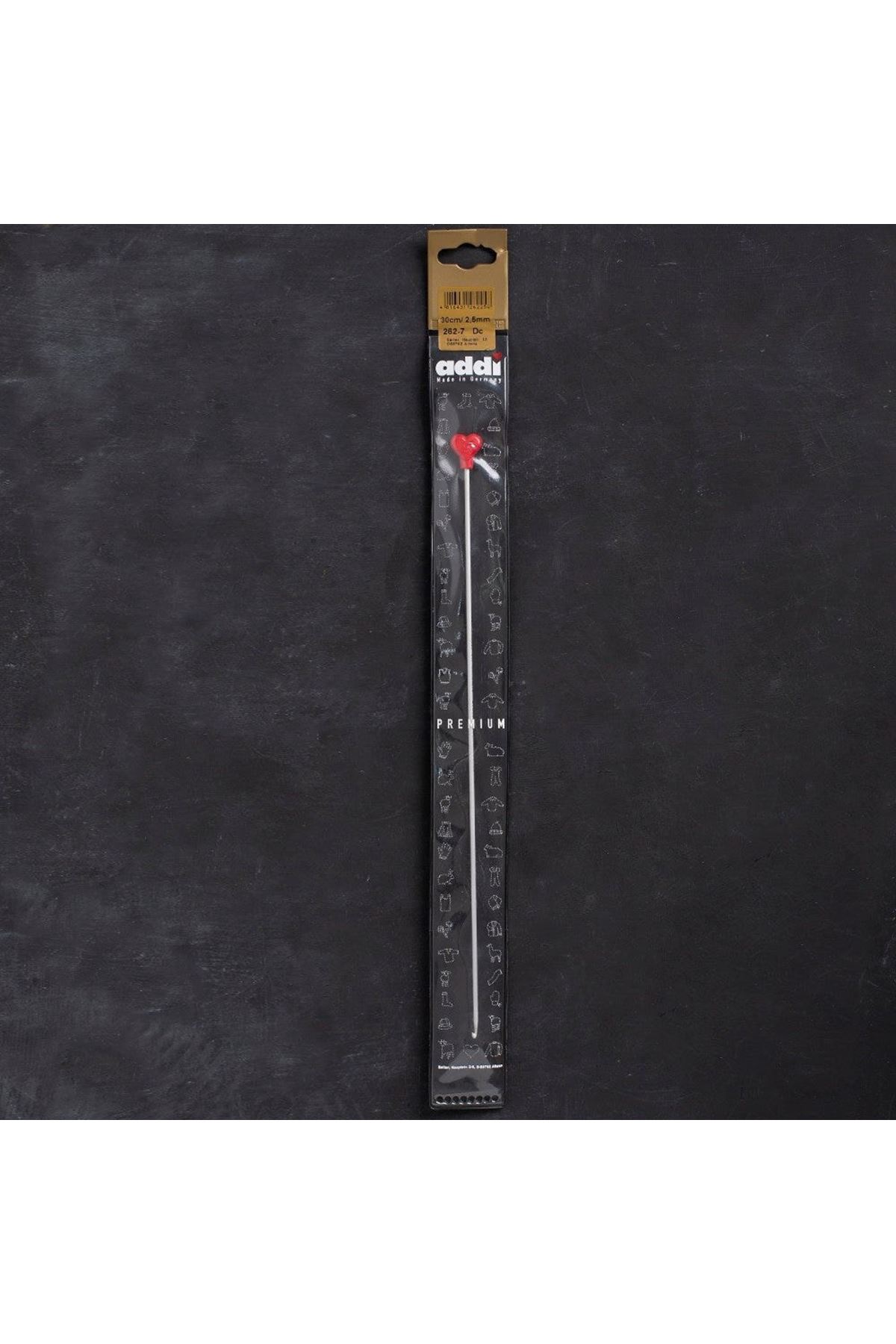 Addi 2,5mm 30cm Klasik Alüminyum Tunus Tığı - 262-