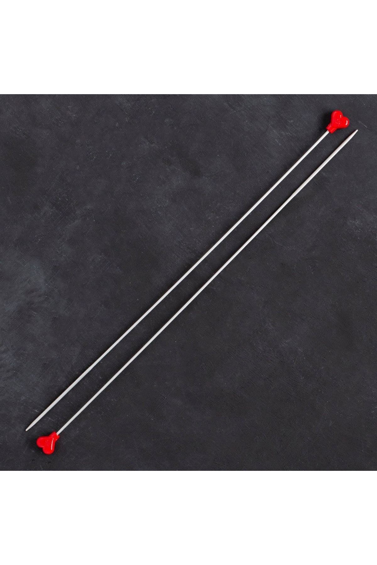 Addi 2,5mm 35cm Klasik Alüminyum Hızlı Örgü Şişi -