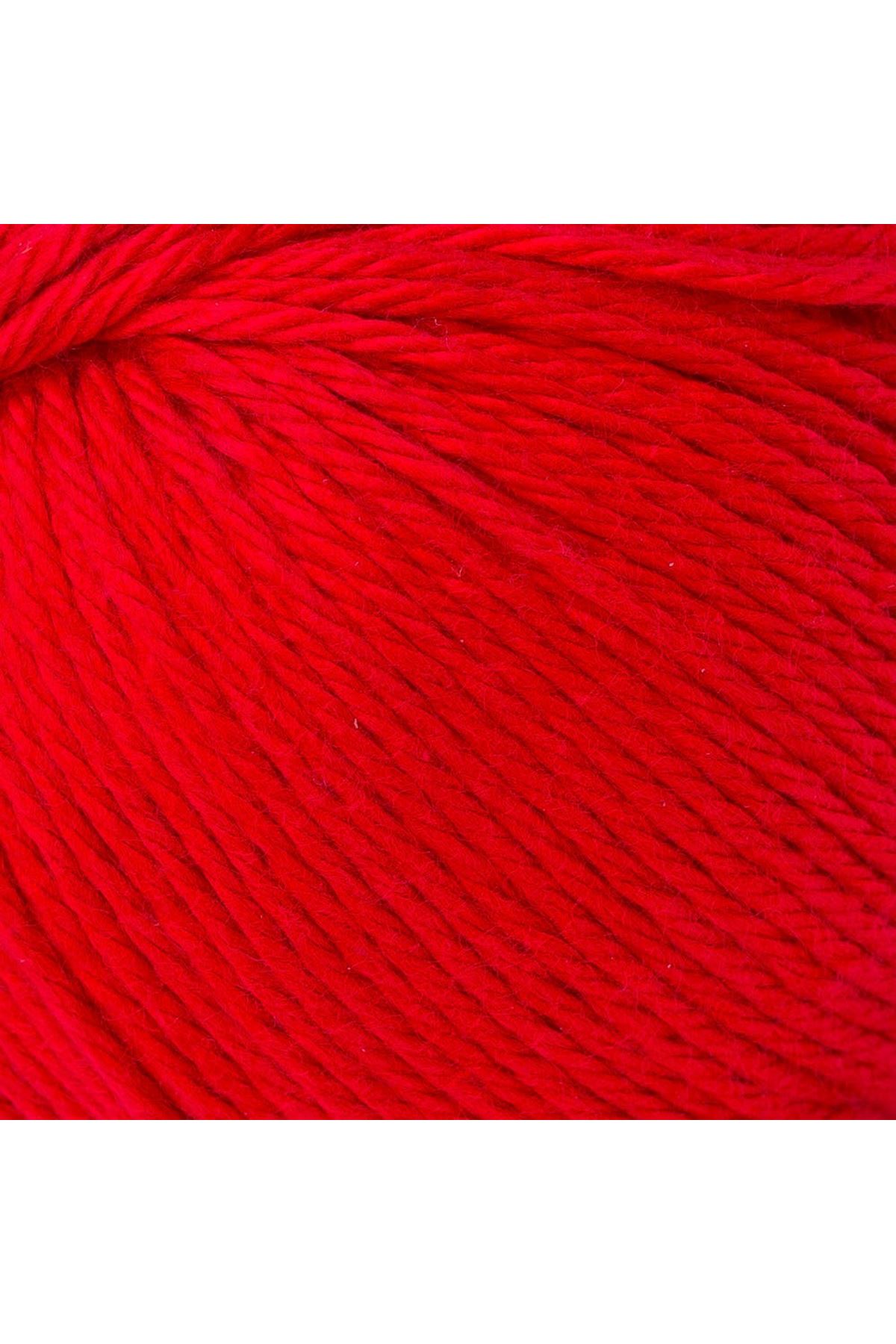 La Mia Pastel Cotton Kırmızı El Örgü İpi - L004 - 33611