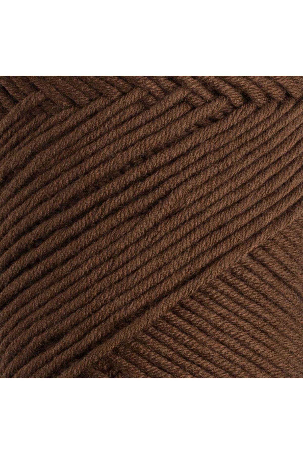 La Mia Baby Cotton Kahverengi El Örgü İpi - L005 - 33633