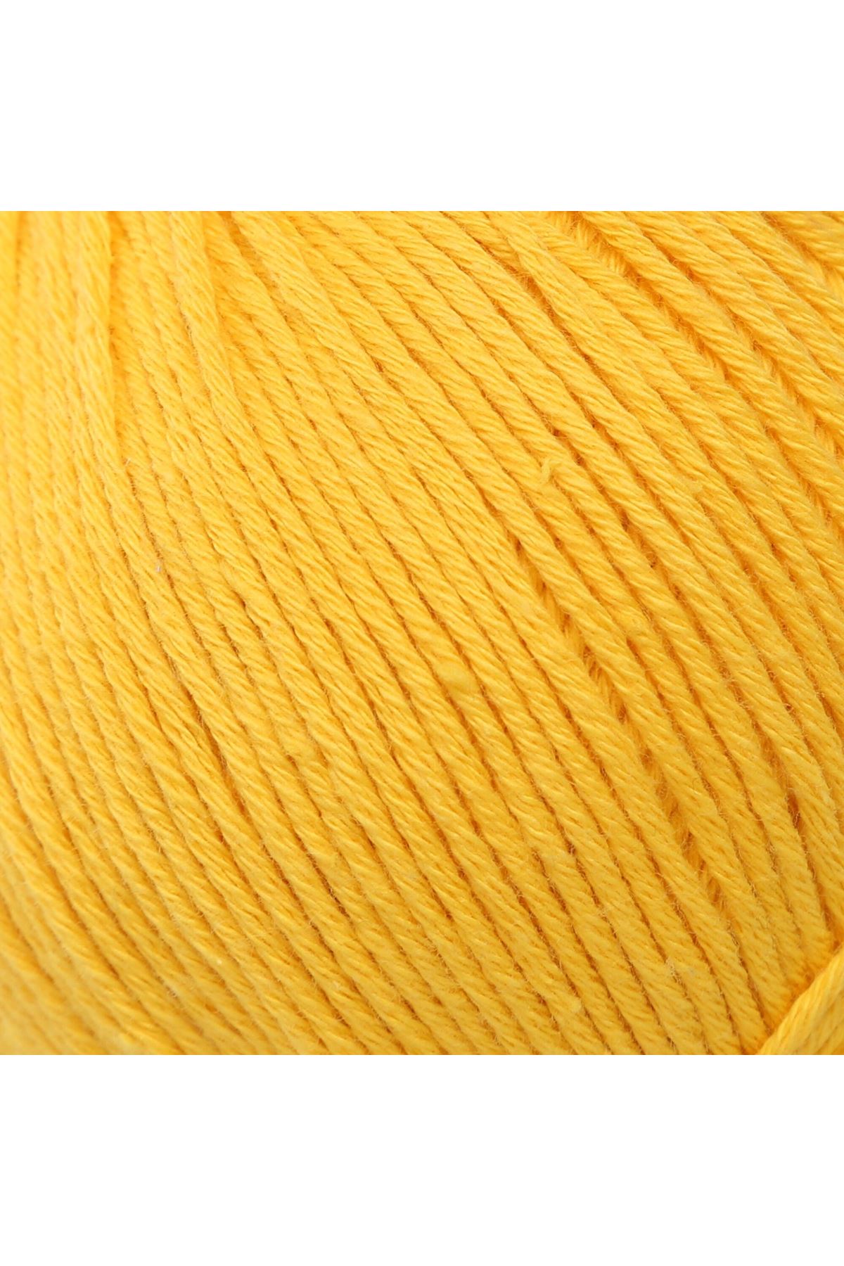 La Mia Cottony Hardal Sarı Bebek El Örgü İpi - P18-L018 - 33559