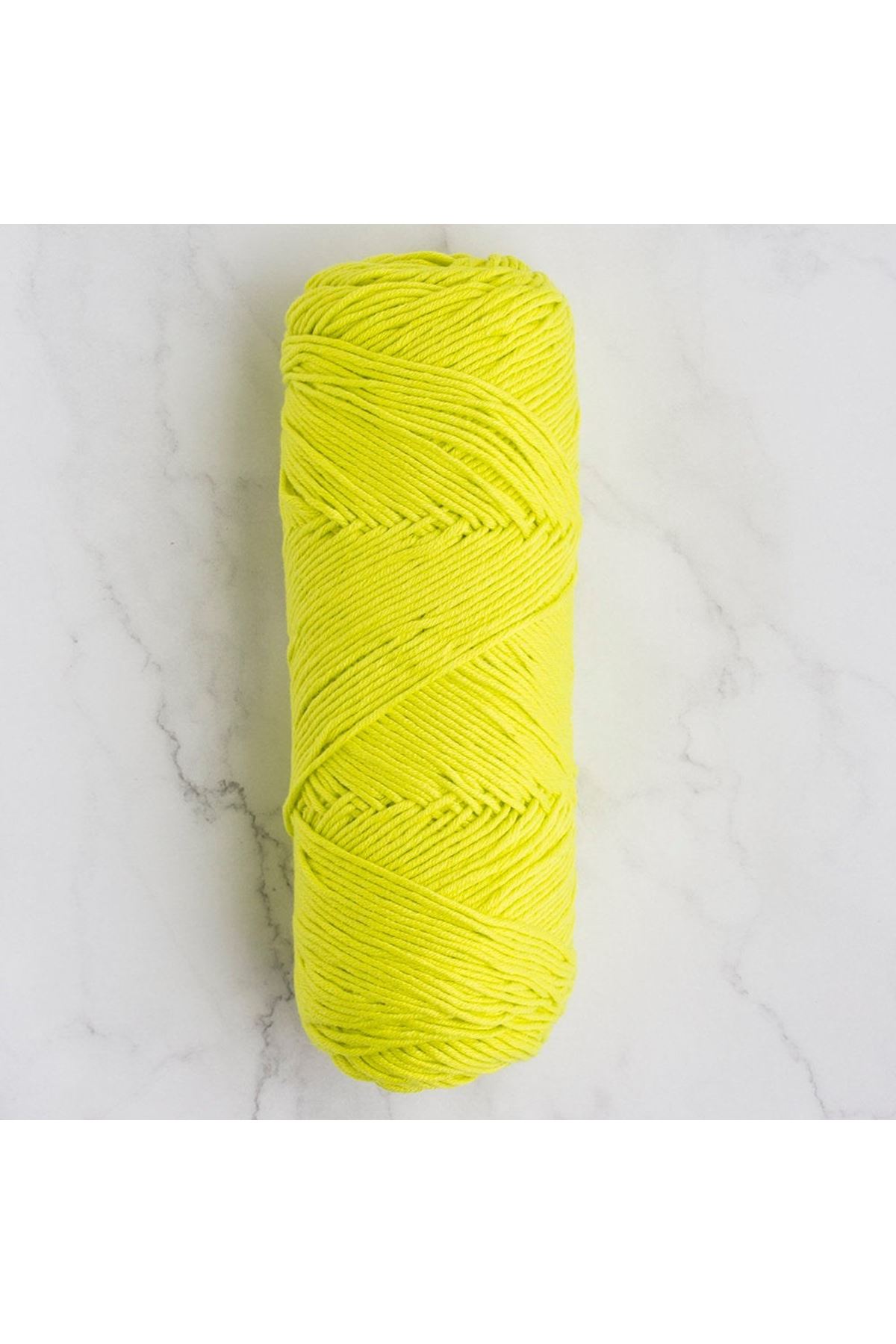 La Mia Baby Cotton Fosforlu Yeşil El Örgü İpi - L045 - 33629