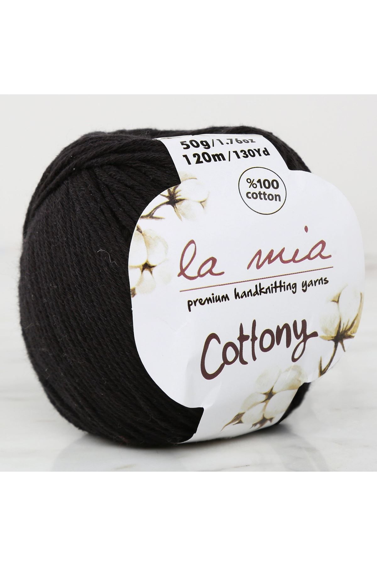 La Mia Cottony Siyah Bebek El Örgü İpi - P21 - 33556