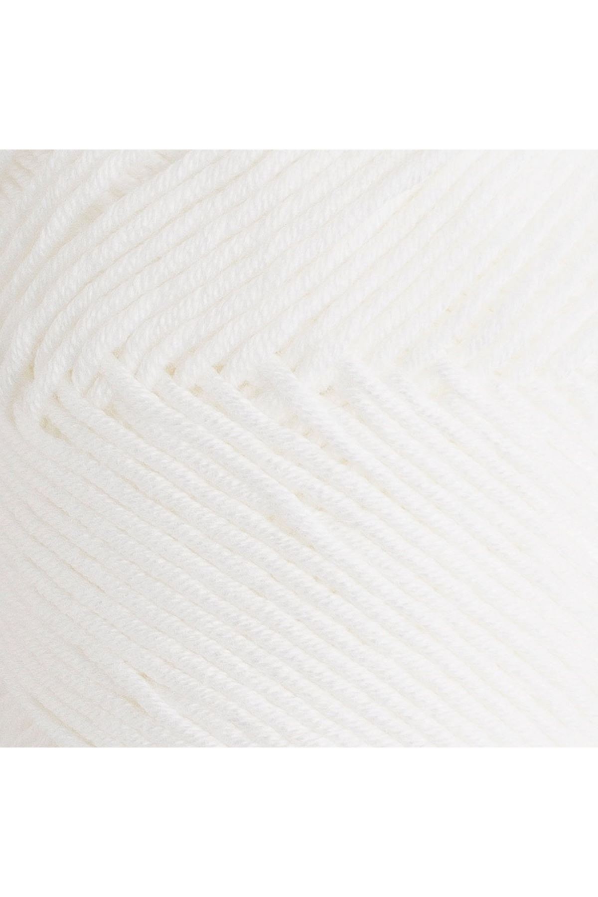 La Mia Baby Cotton Beyaz El Örgü İpi - L001 - 33628