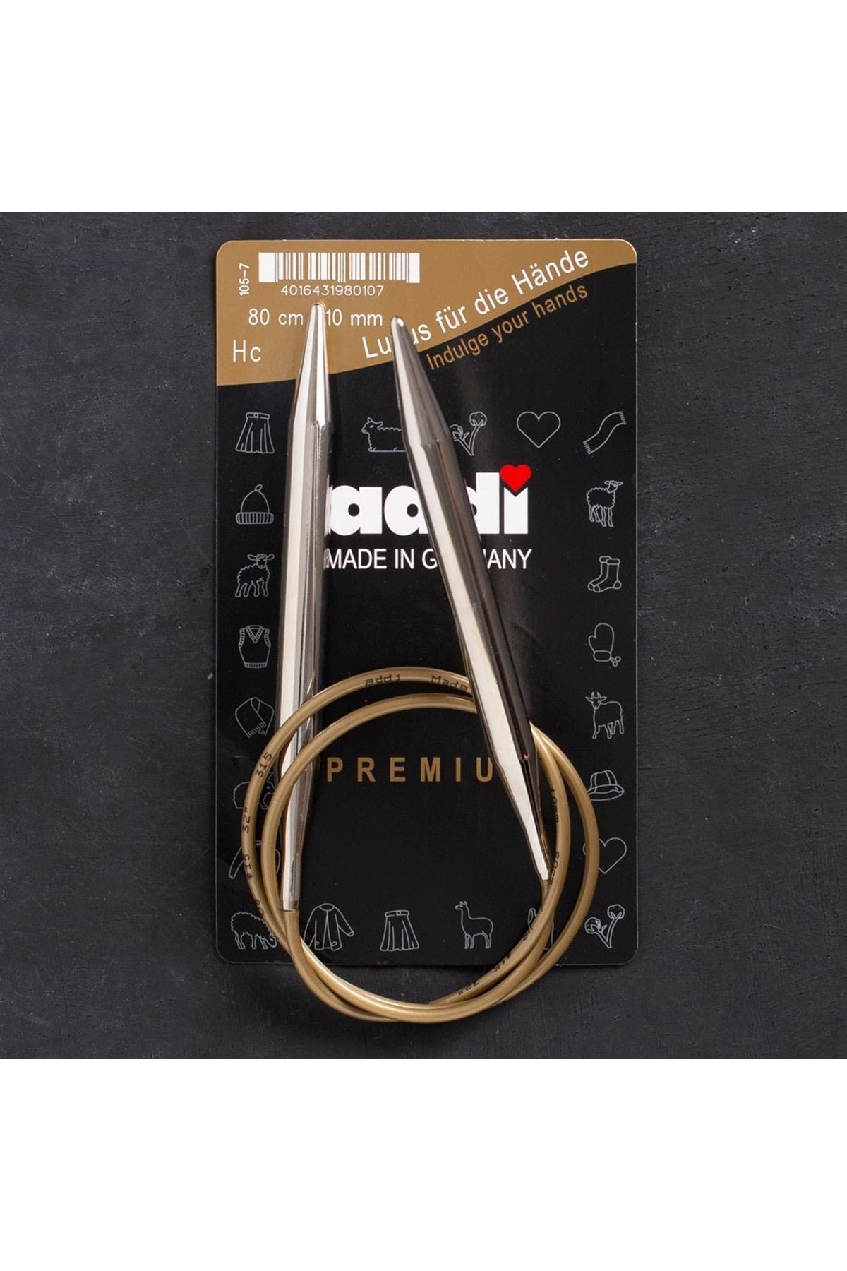 Addi 10mm 80cm Klasik Misinalı Şiş- 105-7