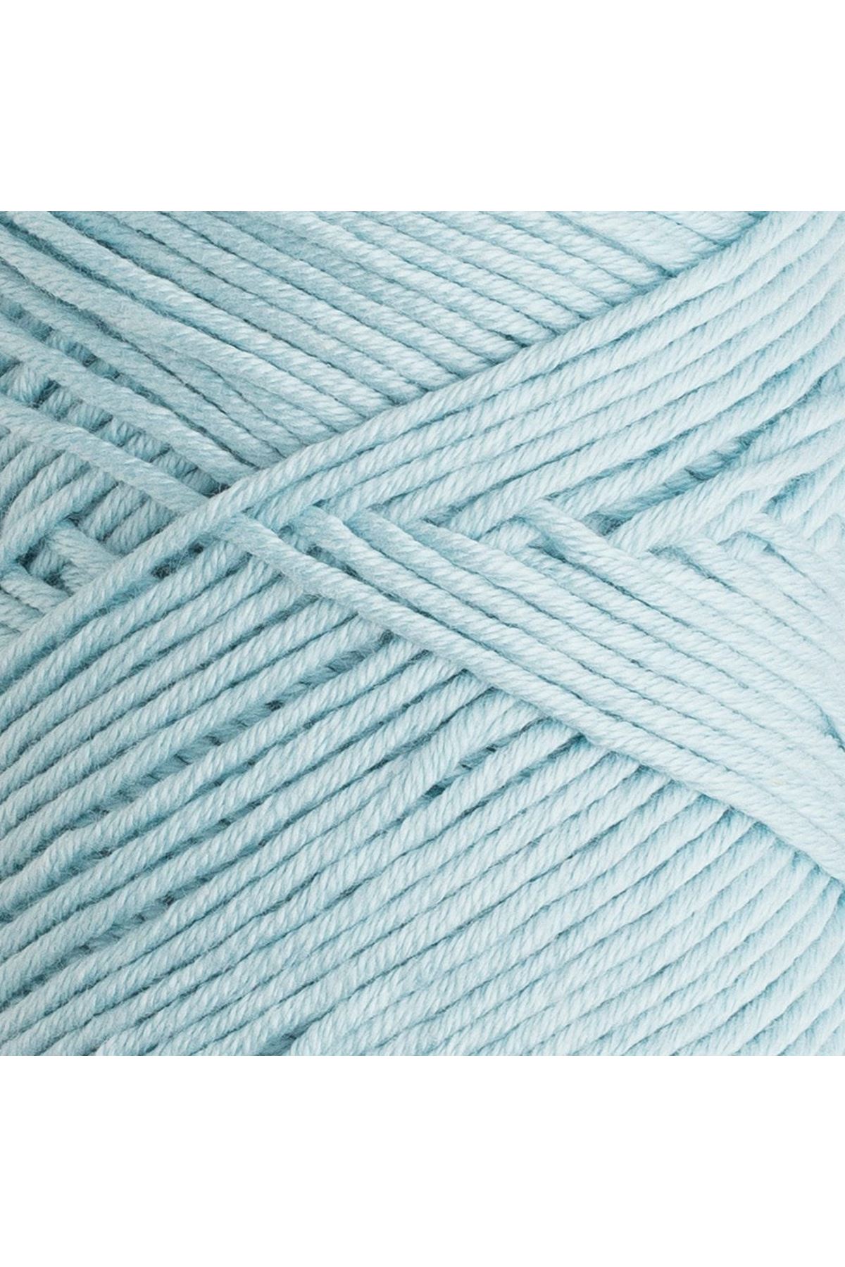 La Mia Baby Cotton Açık Mavi El Örgü İpi - L036 - 33625