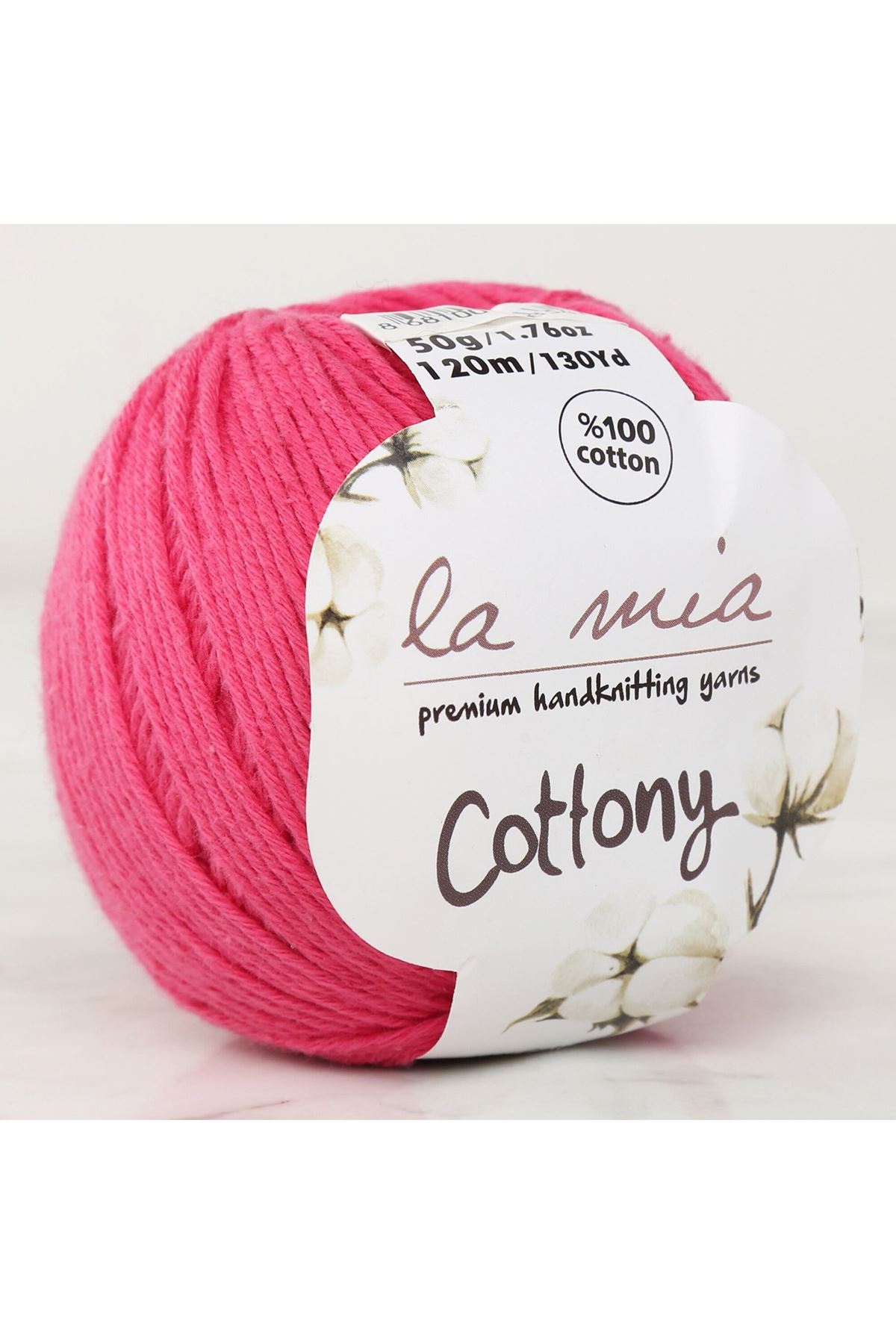 La Mia Cottony Fuşya Bebek El Örgü İpi - P6-L006 - 33571