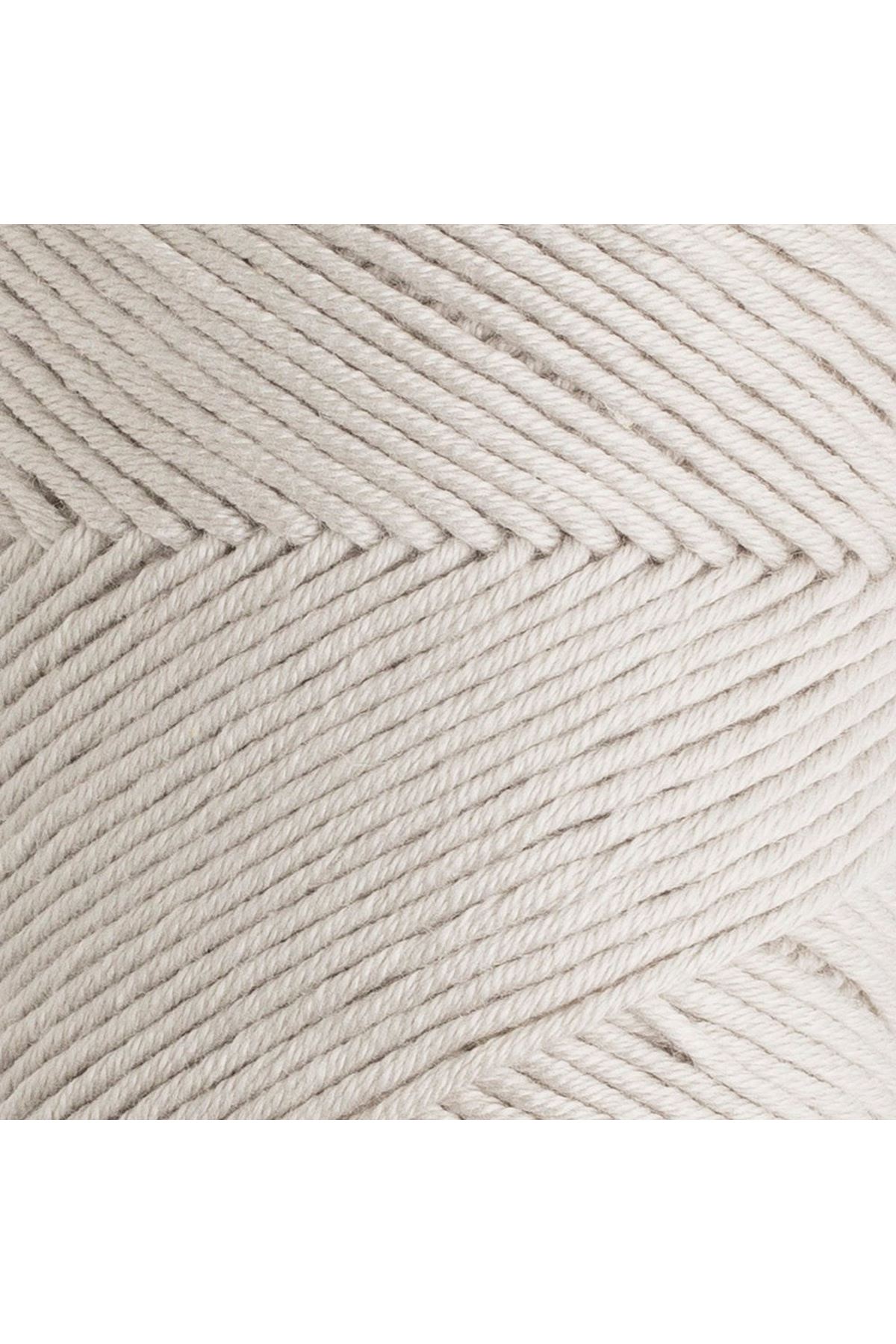 La Mia Baby Cotton Açık Gri El Örgü İpi - L047 - 33624