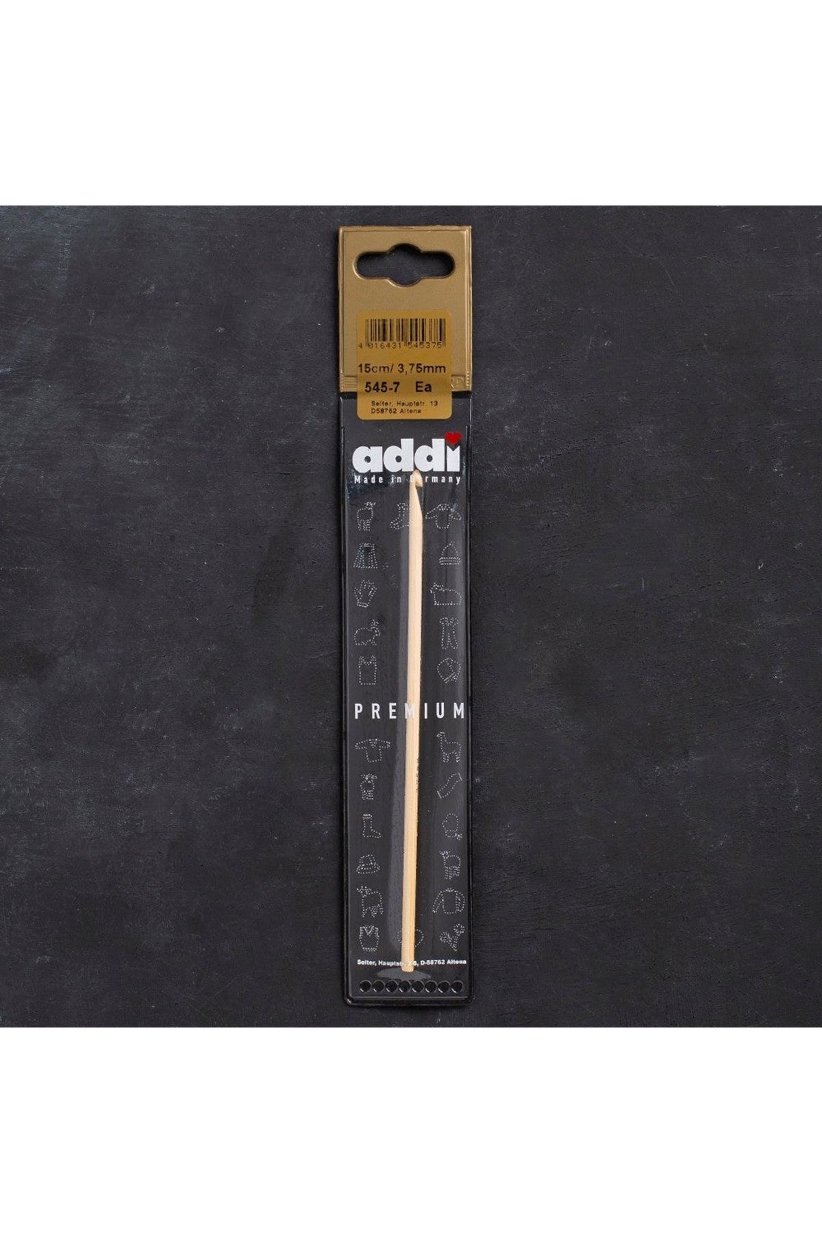 Addi Bambus 3,75mm 15cm Bambu Yün Tığ - 545-7